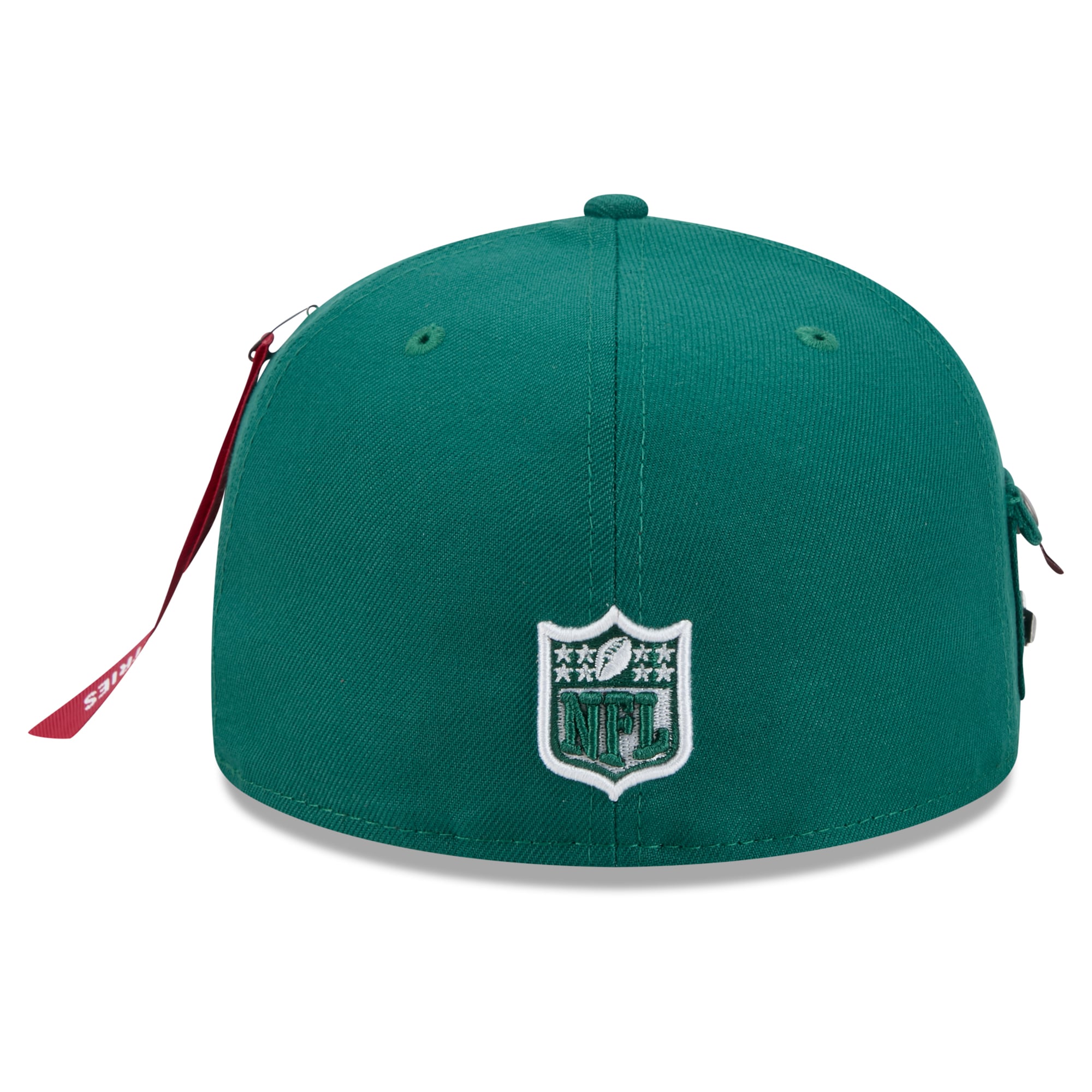 Casquette ajustée New Era x Alpha Industries verte York Jets 59FIFTY pour homme