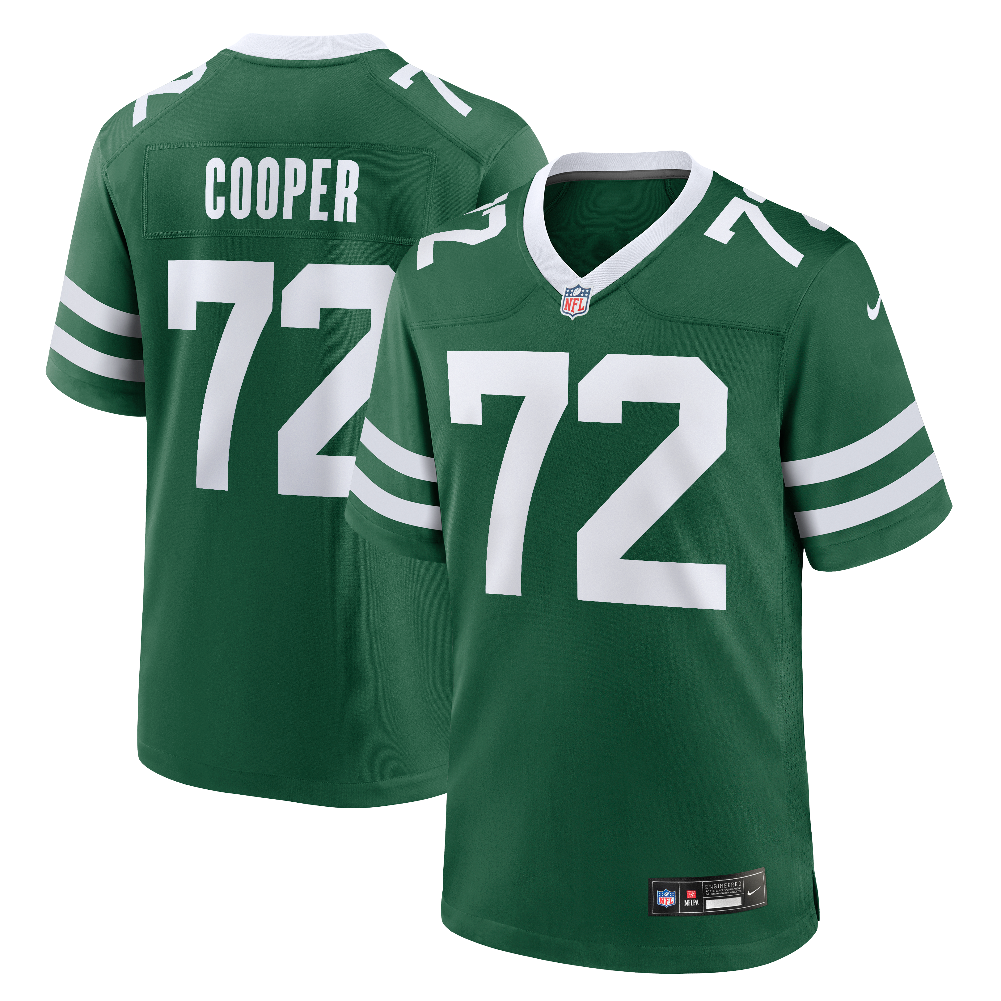 Maillot de match Nike Anez Cooper Legacy Green New York Jets pour homme