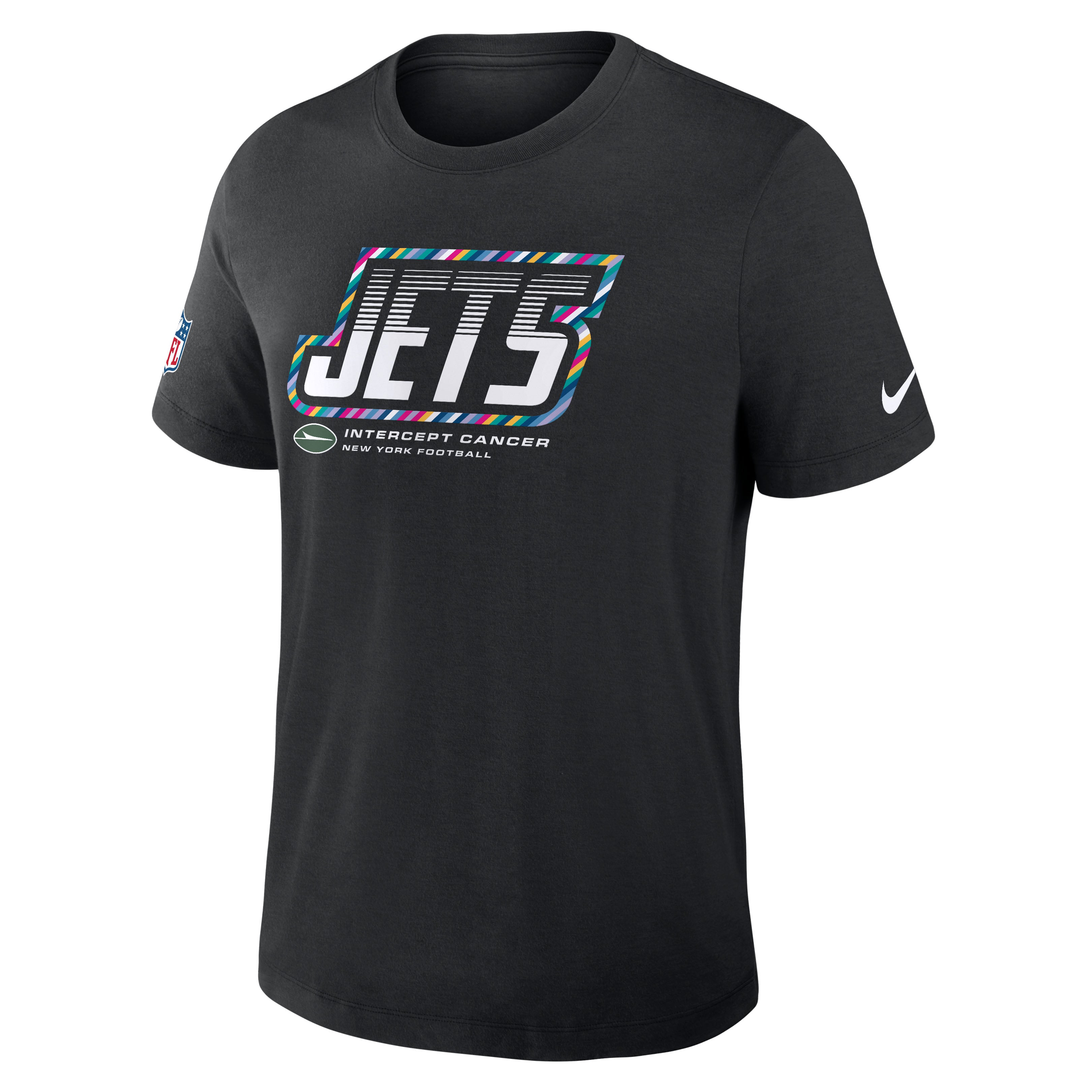 Men's Nike Black New York Jets 2026 NFL Crucial Catch Tri-Blend Dri-FIT T-Shirt