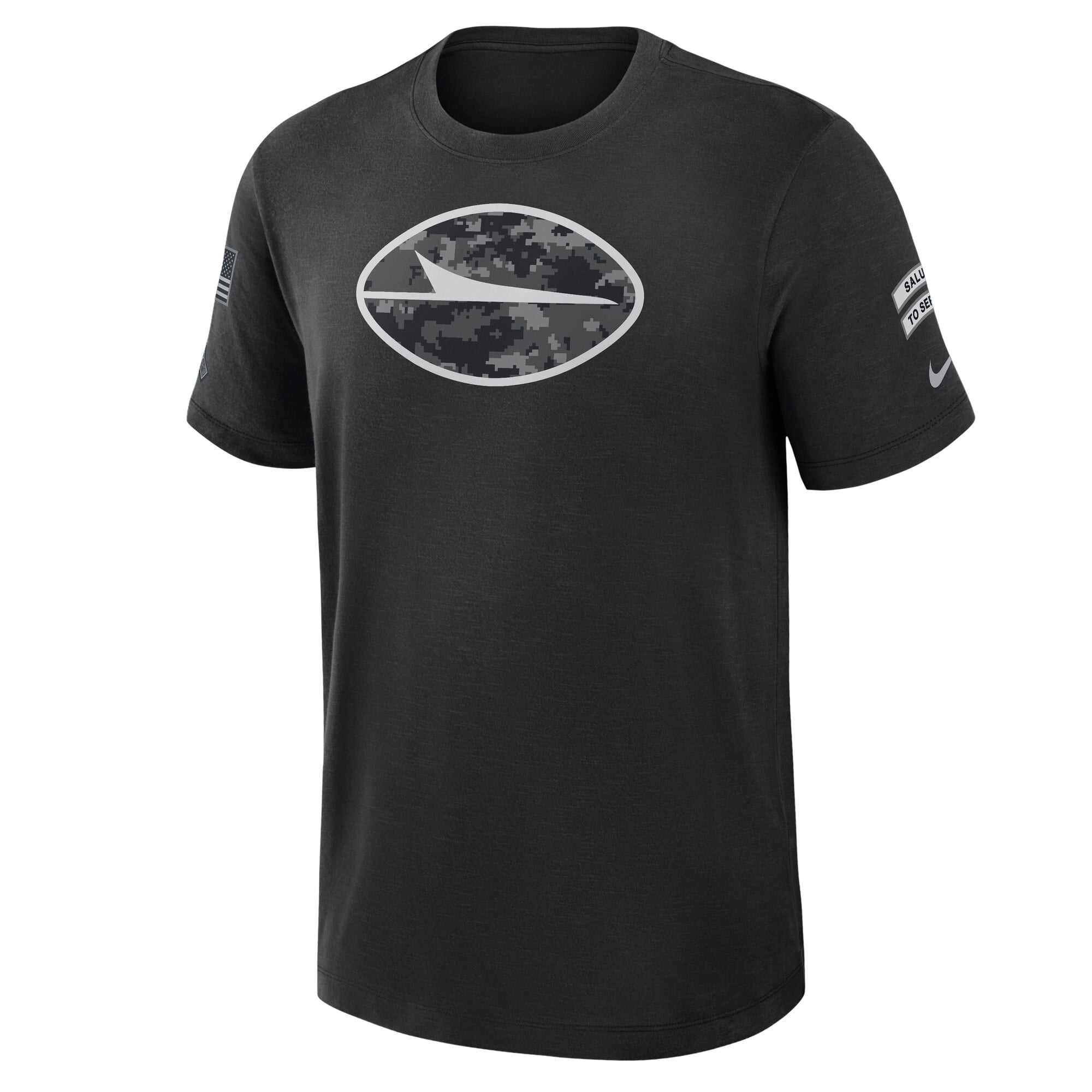 T-shirt Nike noir pour homme New York Jets 2026 Salute to Service