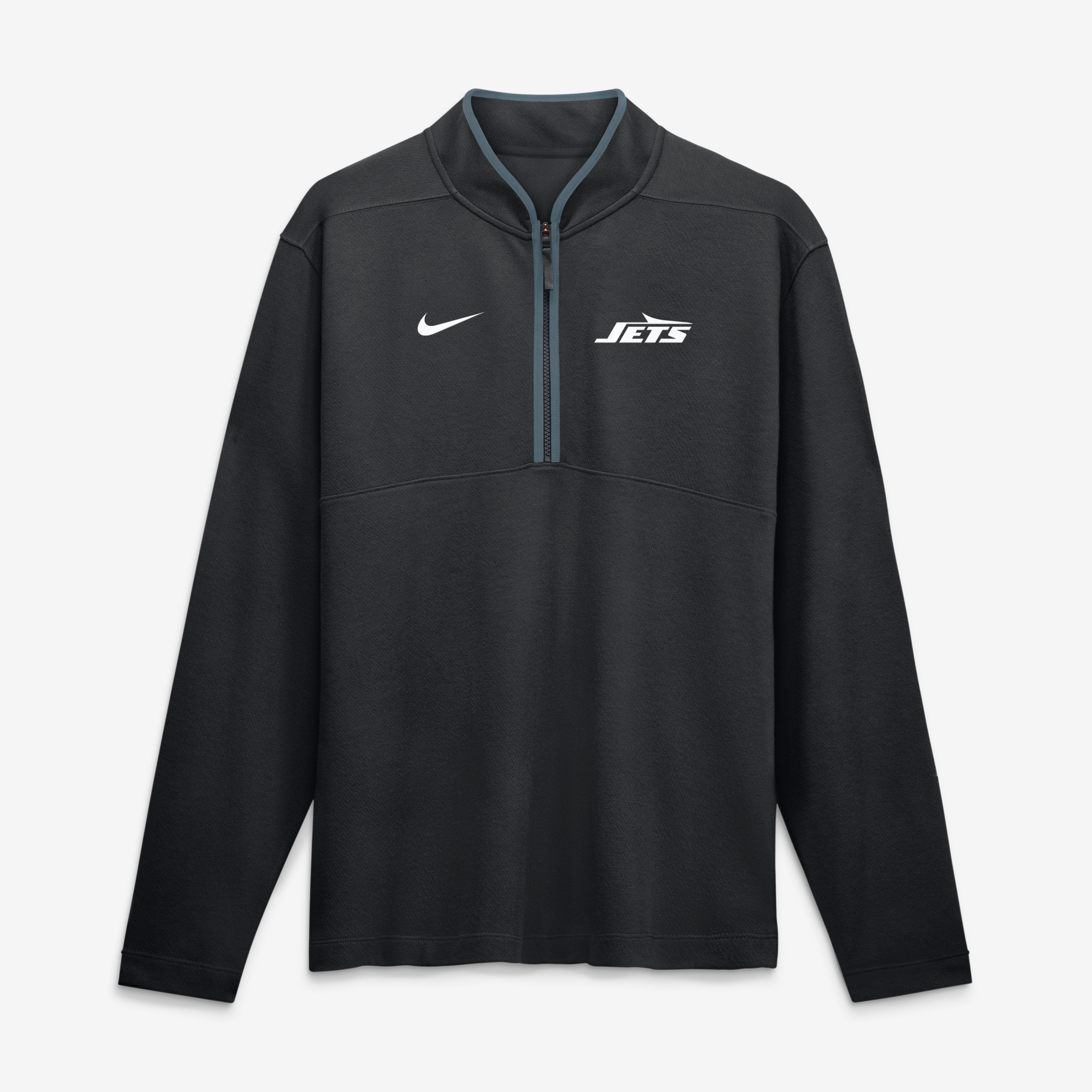 Pull-over Nike Dri-FIT Victory noir pour homme, New York Jets, demi-zip