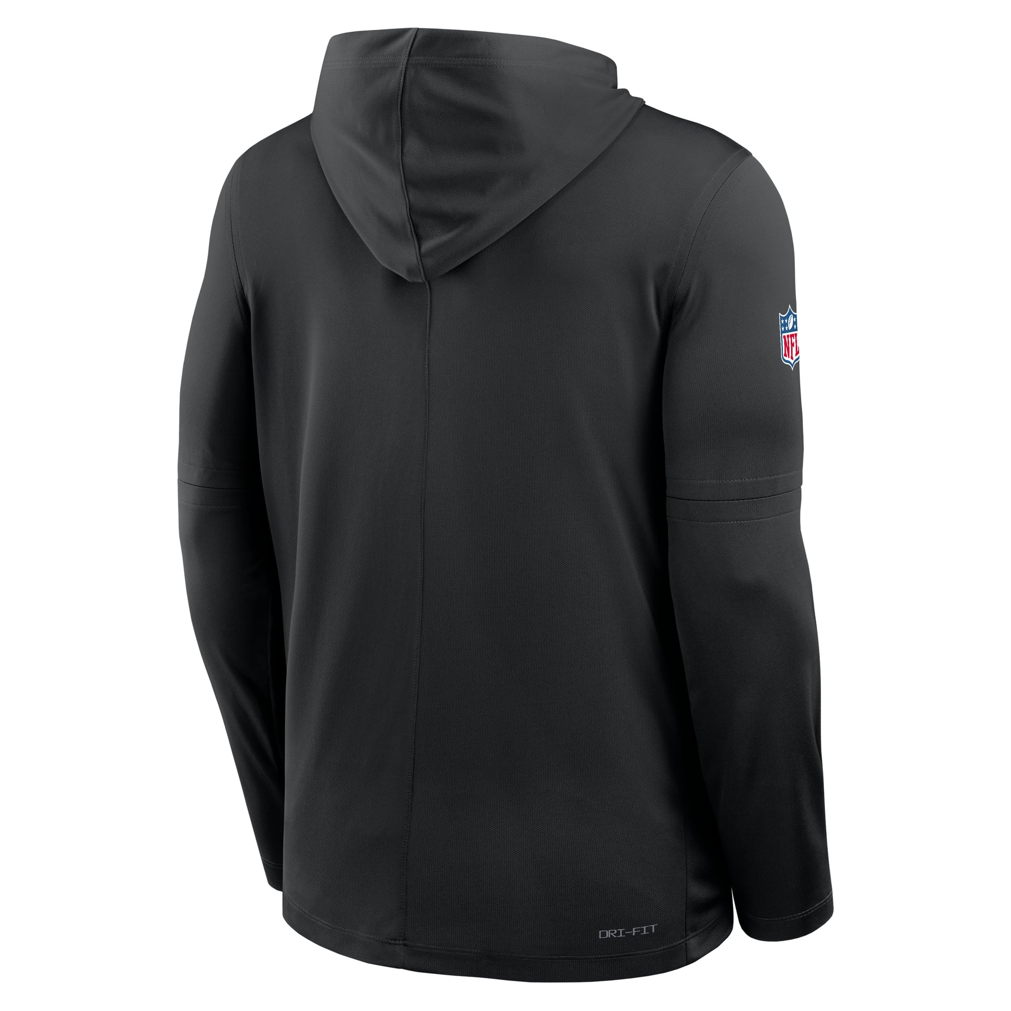 Men's Nike Black New York Jets Rivalries Collection Sideline Dri-FIT Long Sleeve Hoodie T-Shirt