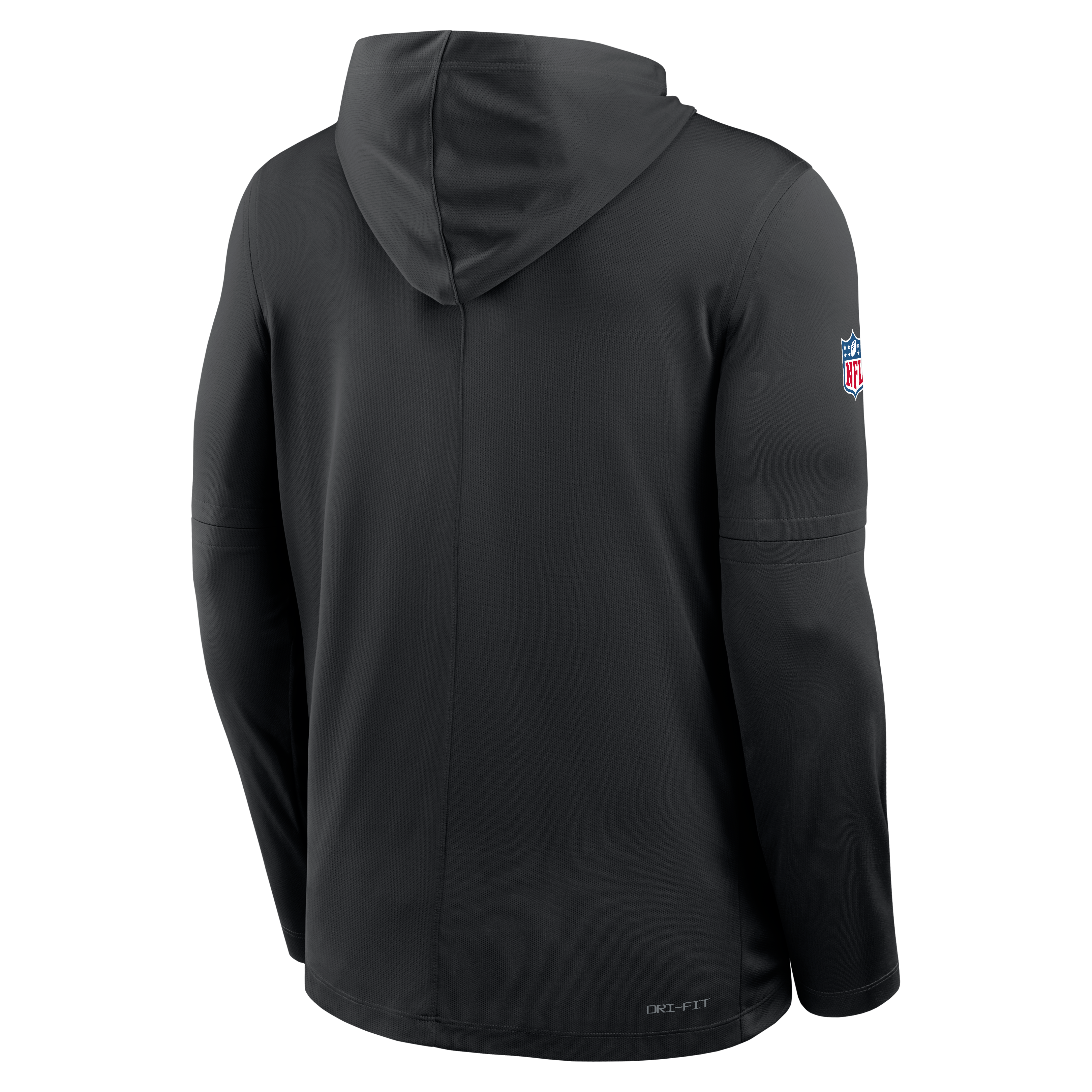Men's Nike  Black New York Jets Rivalries Collection Sideline Lightweight Hooded Long Sleeve Top