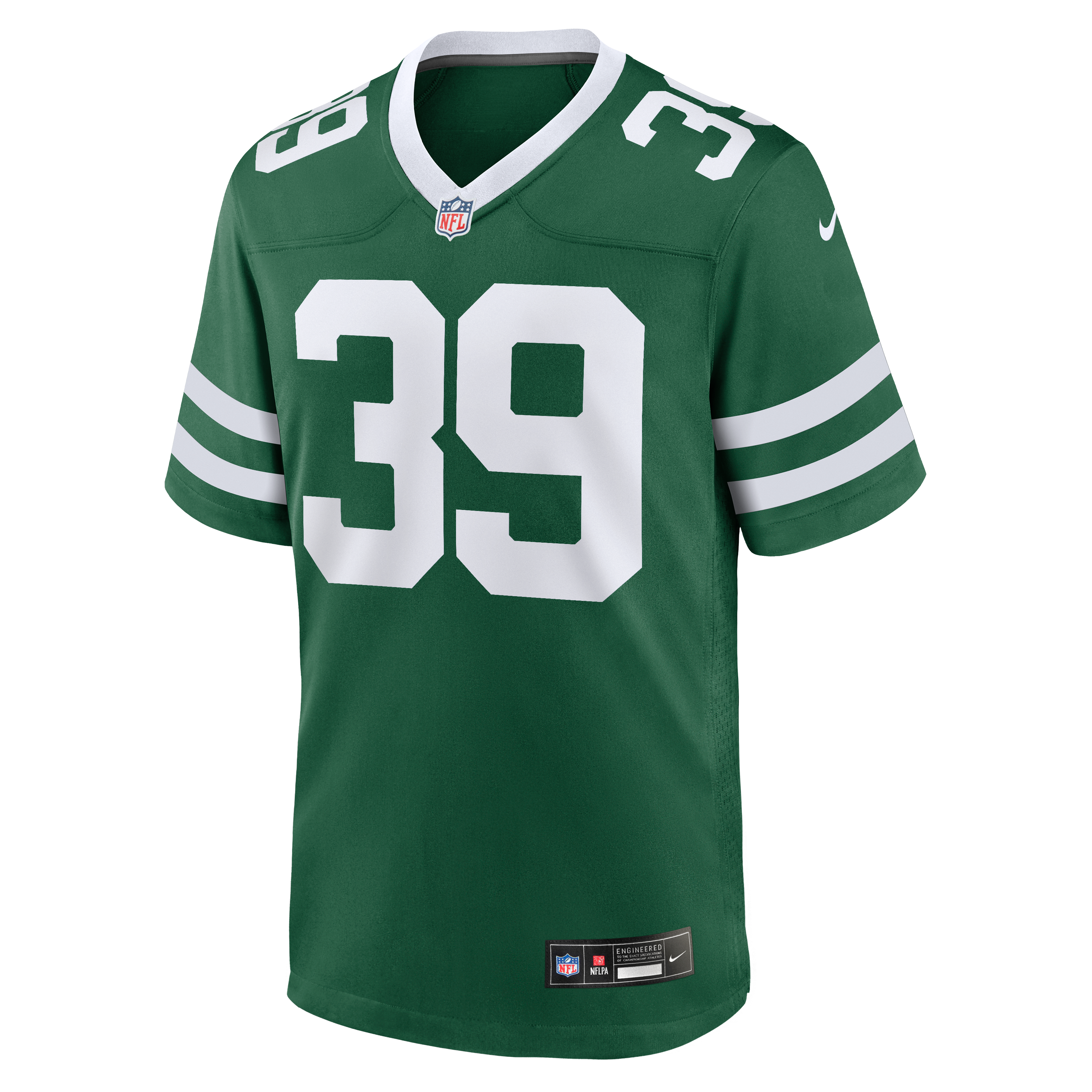 Maillot de match Nike Blake Grupe Legacy Green pour homme, New York Jets