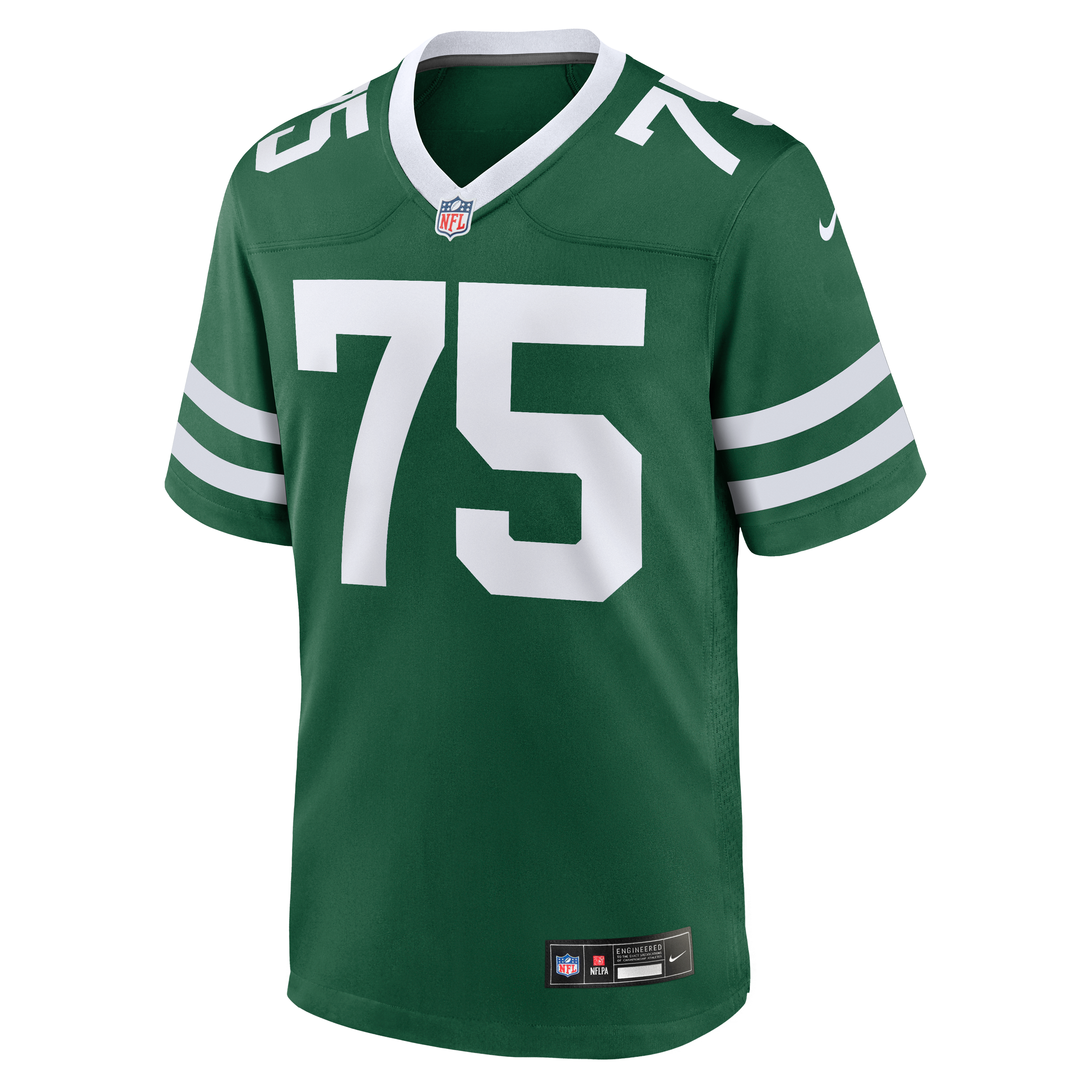 Maillot de match Nike Brant Banks Legacy Green pour homme, New York Jets.