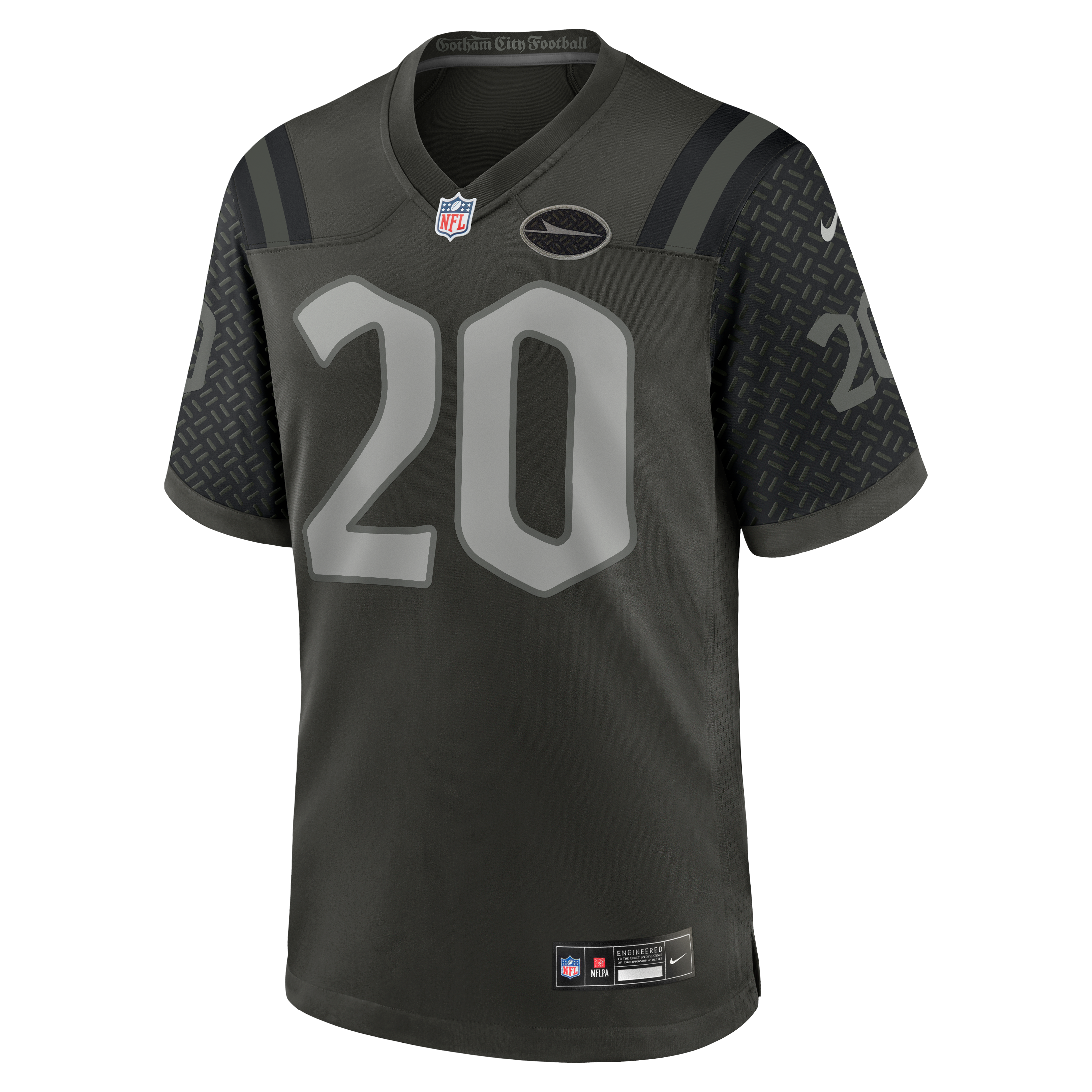 Men's Nike Breece Hall Green New York Jets Rivalries Collection Game Jersey