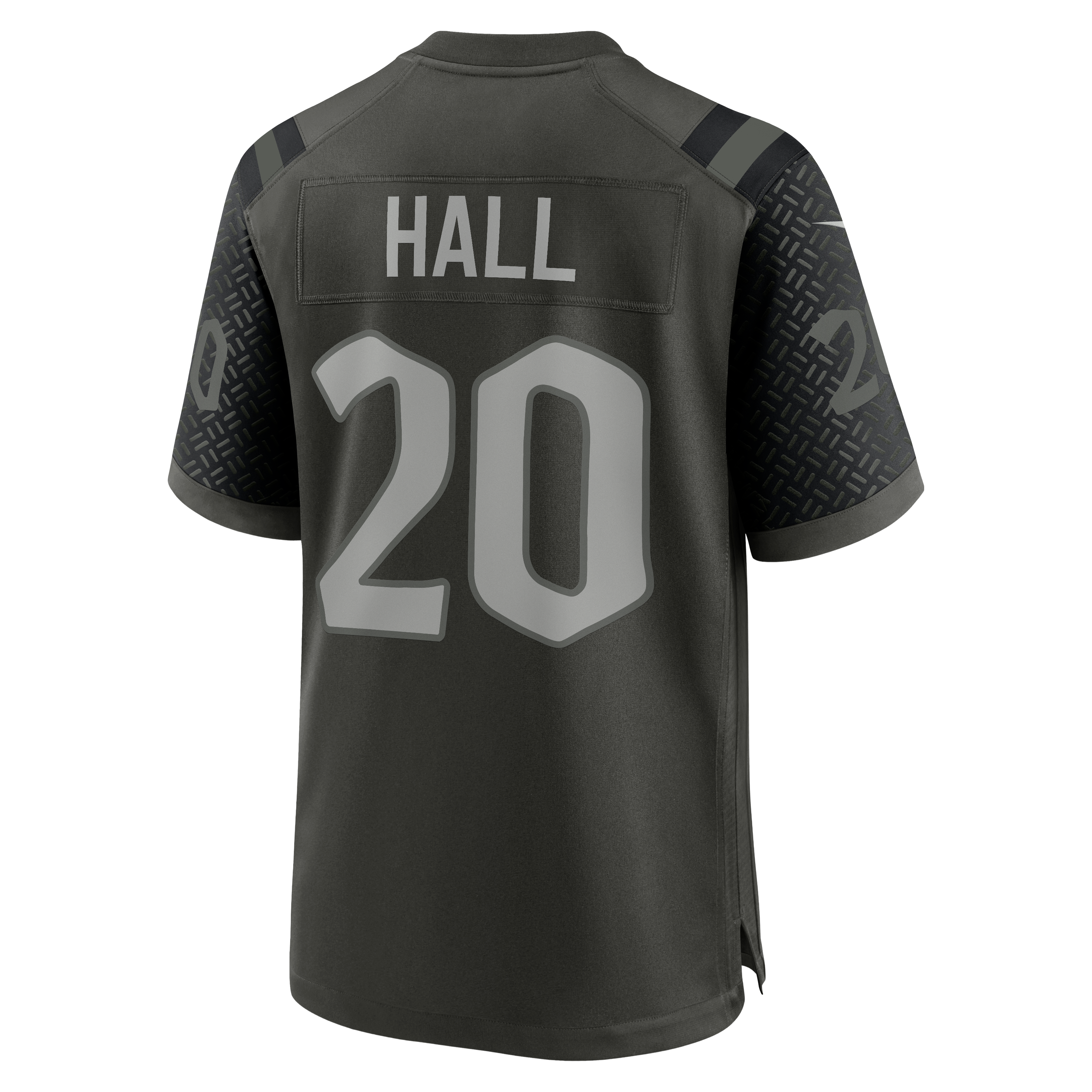Men's Nike Breece Hall Green New York Jets Rivalries Collection Game Jersey