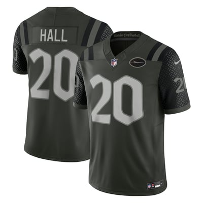 Breece Hall New York Jets Nike Rivalries Collection Stitched Limited Jersey - Green