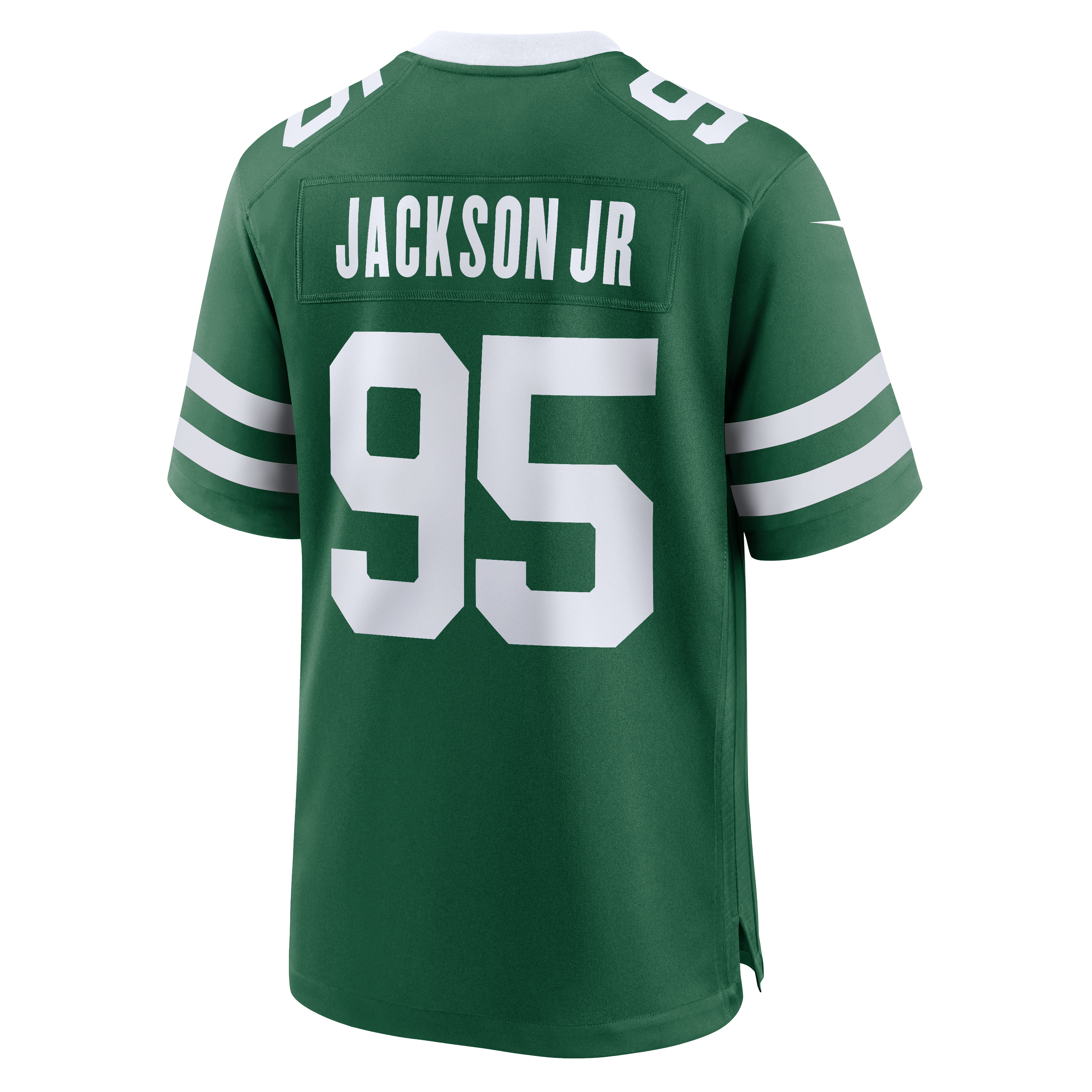 Maillot de match Nike Darrell Jackson Jr. Legacy vert pour homme, New York Jets