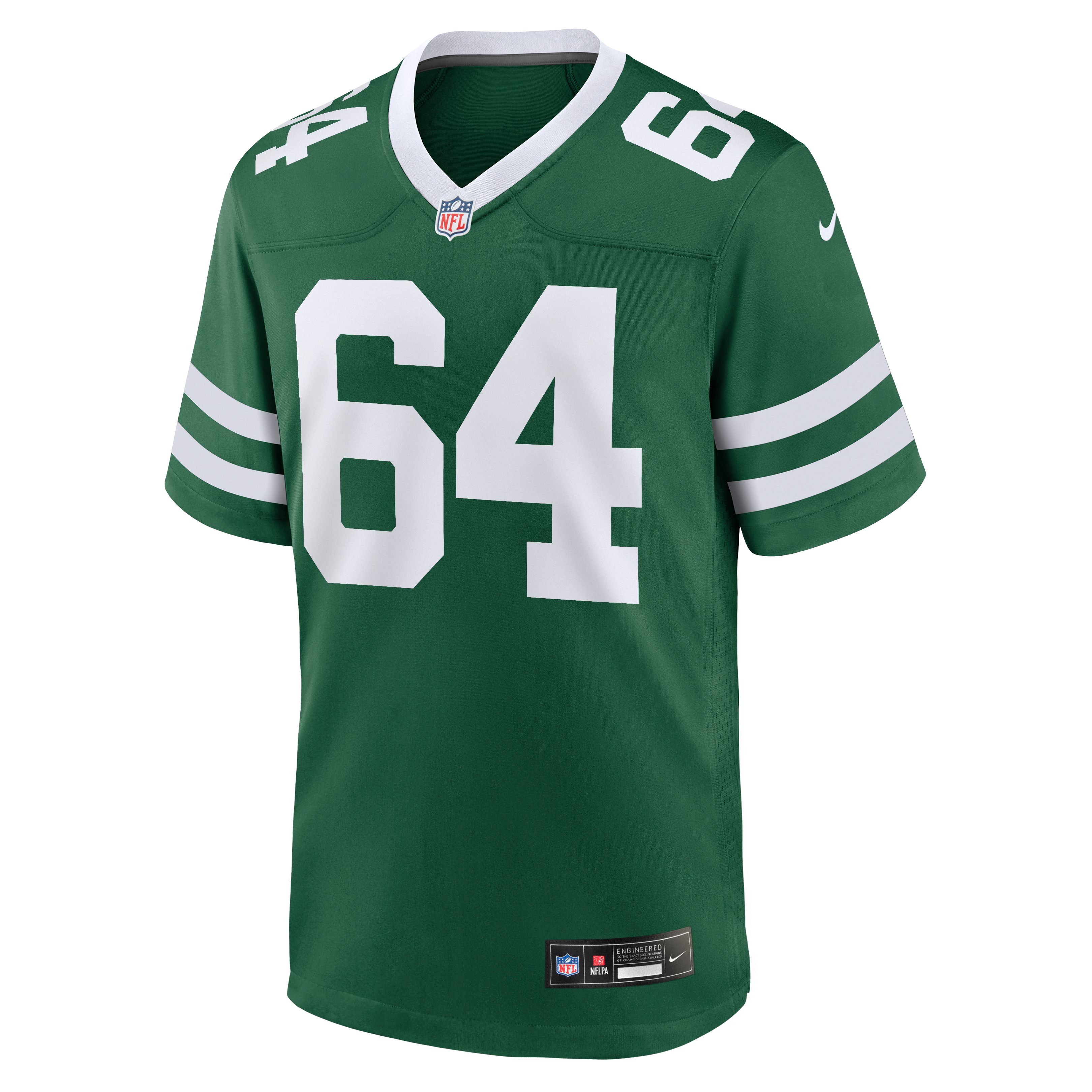 Men's Nike Dylan Parham Legacy Green New York Jets Team Game Jersey