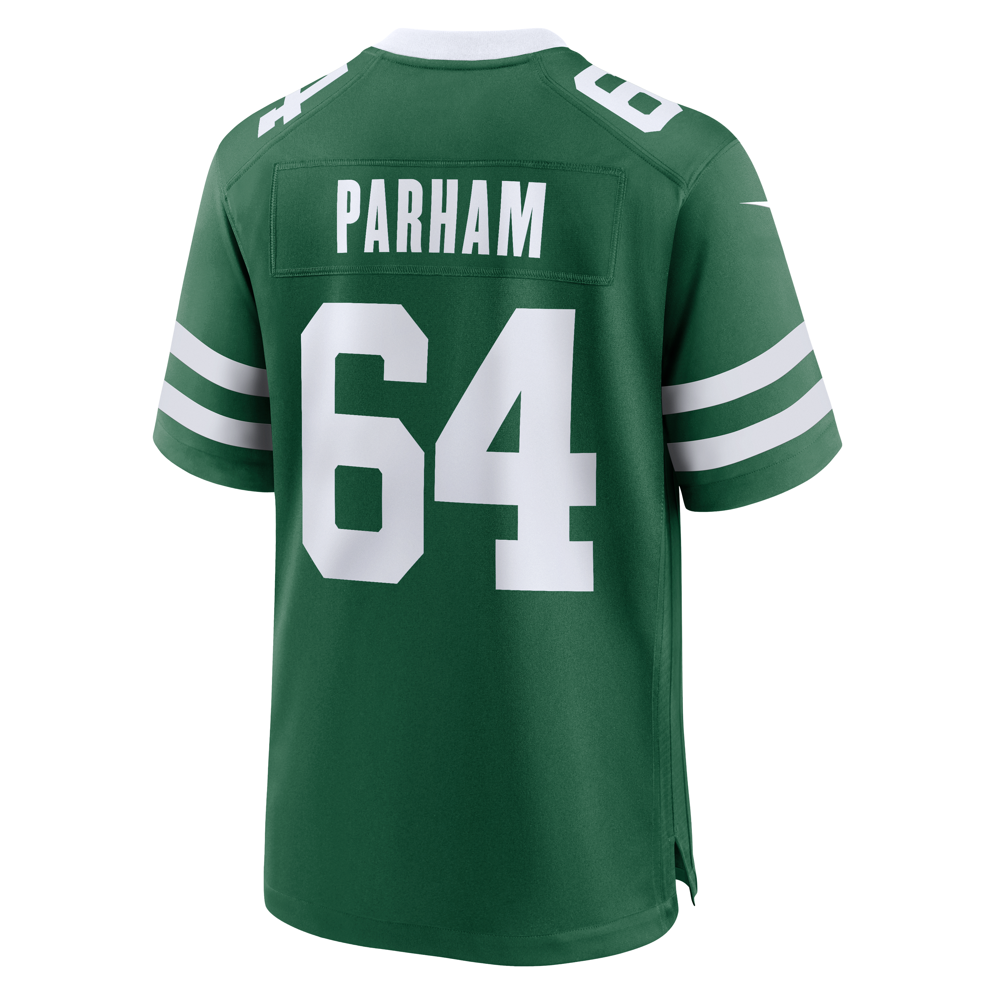Men's Nike Dylan Parham Legacy Green New York Jets Team Game Jersey
