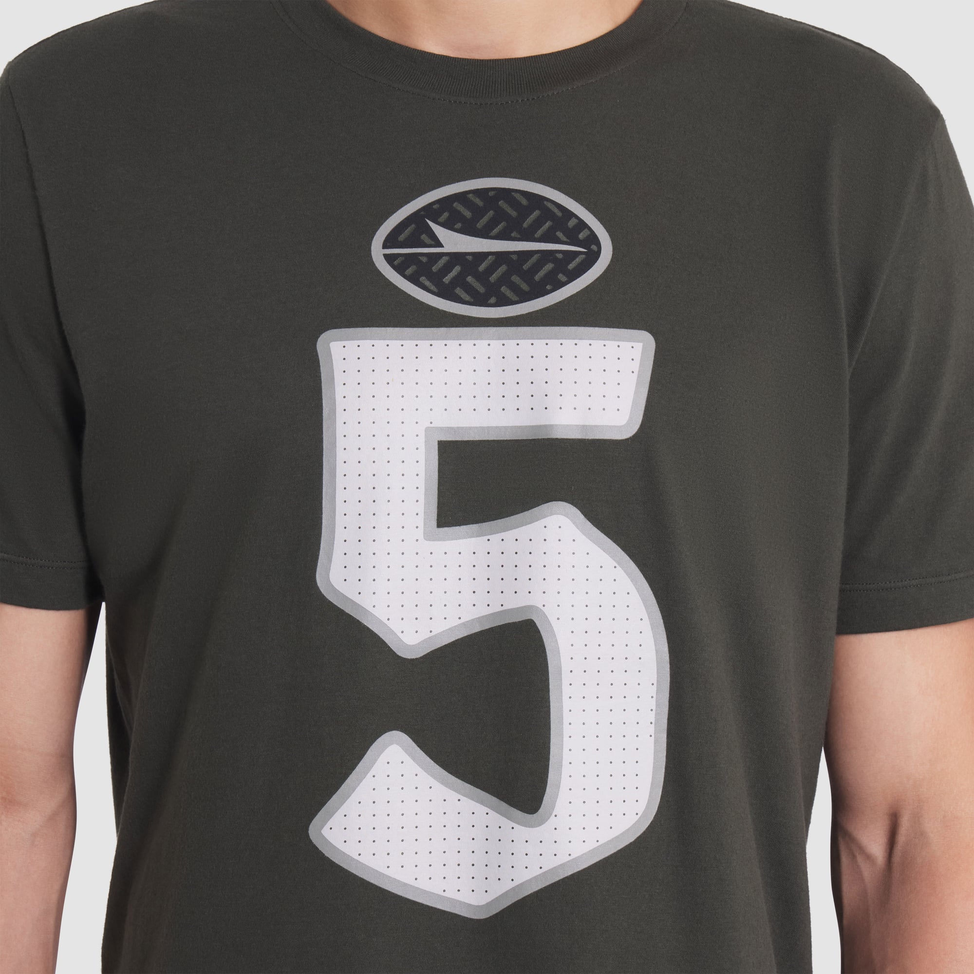 Men's Nike Garrett Wilson Green New York Jets Rivalries Collection Player Name & Number T-Shirt