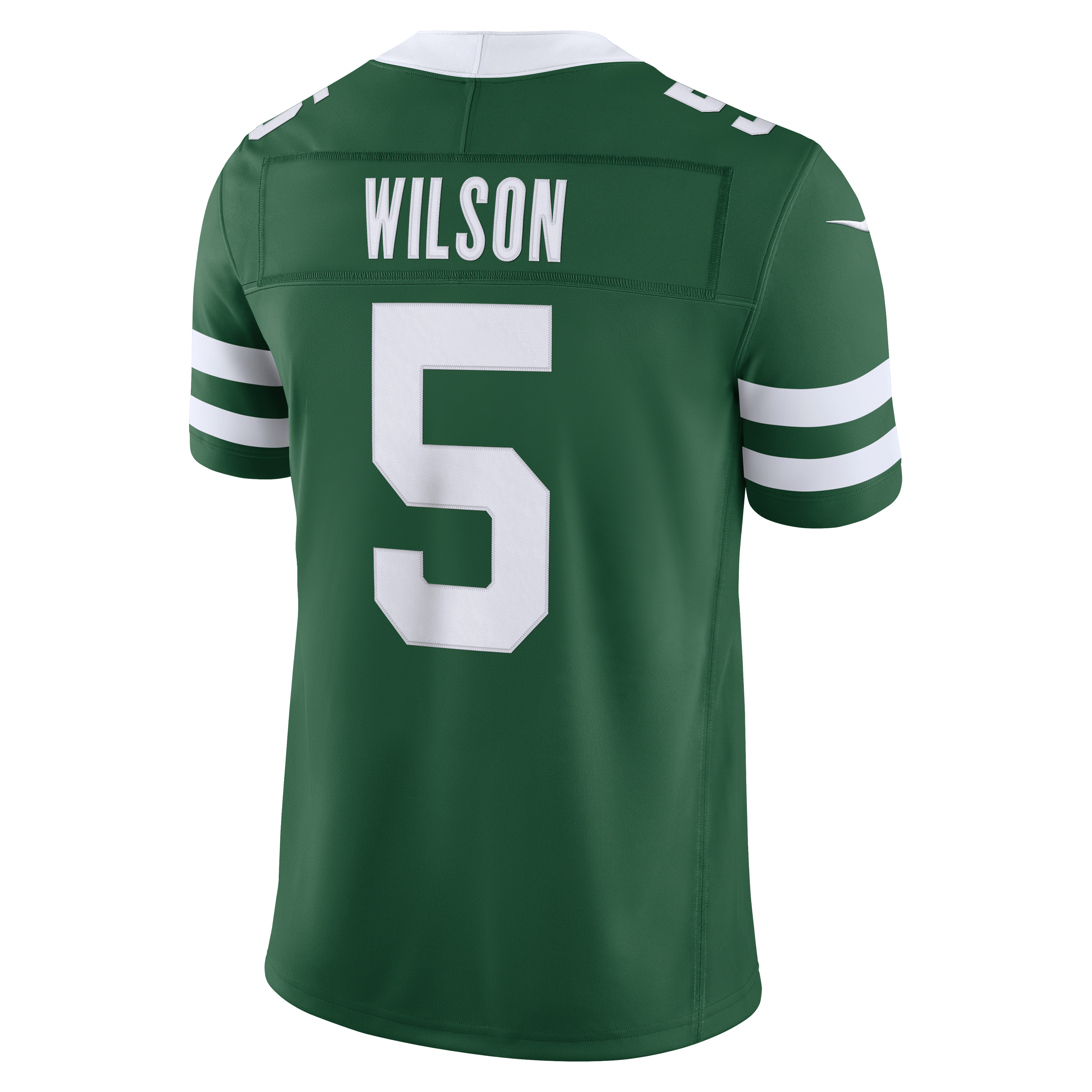 Men's Nike Garrett Wilson Legacy Green New York Jets Team Vapor F.U.S.E. Stitched Limited Jersey