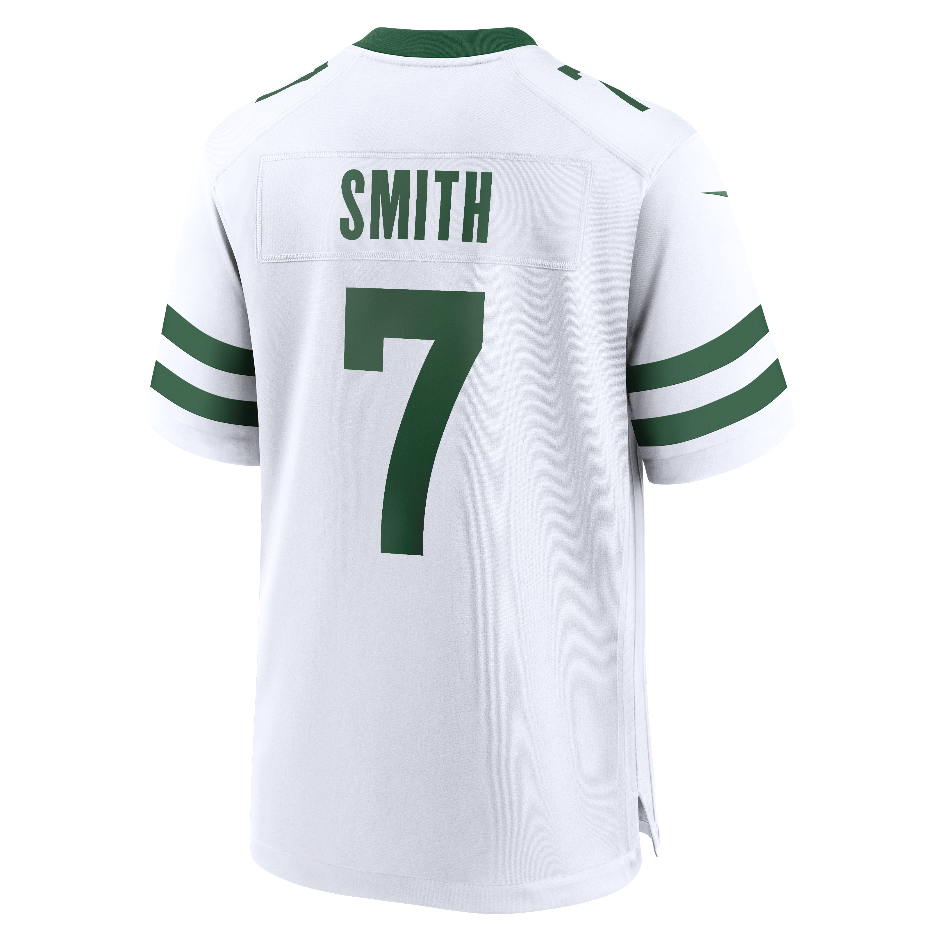 Maillot de match Nike Geno Smith Legacy blanc pour homme, New York Jets