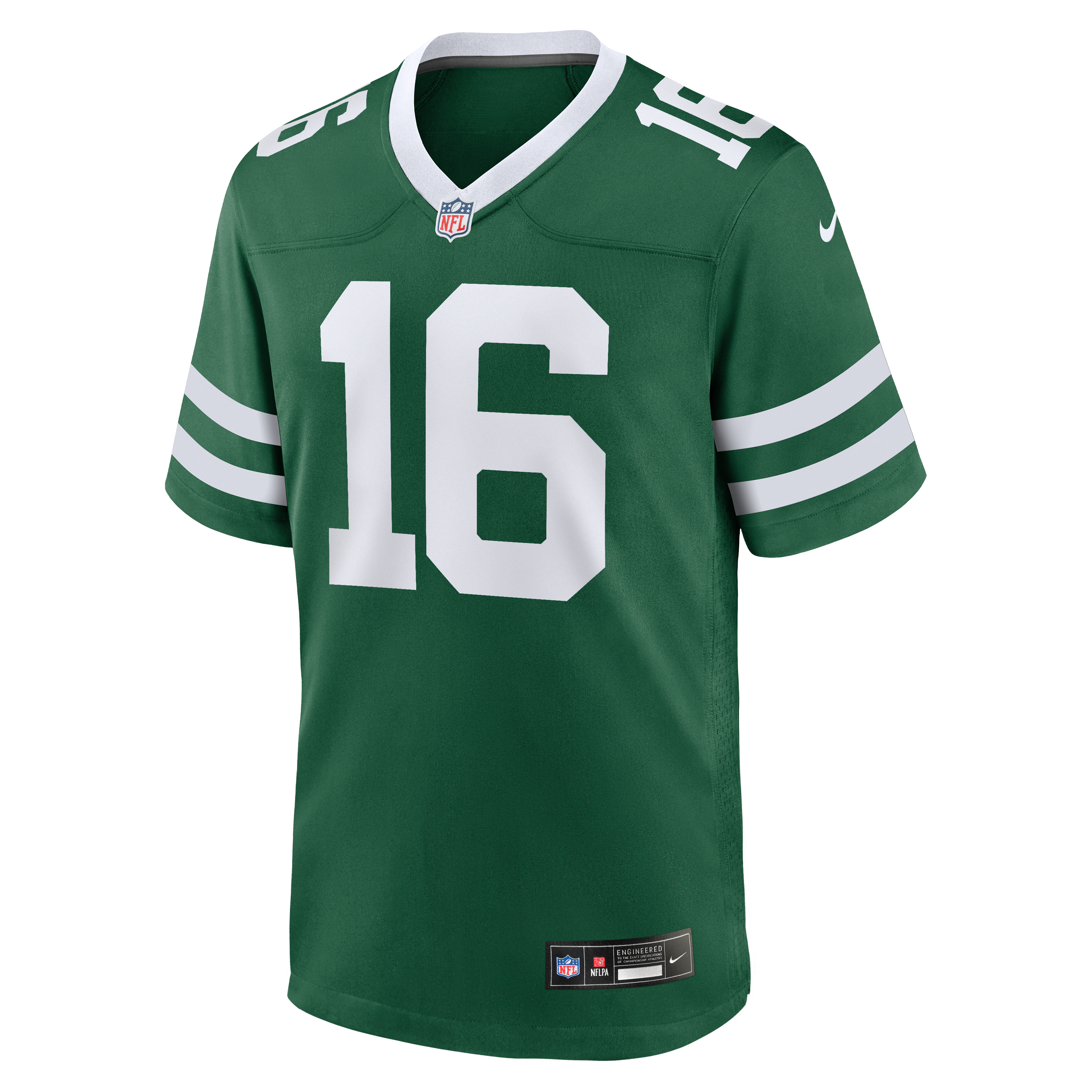 Maillot de match Nike vert pour homme des New York Jets, Kenyon Sadiq