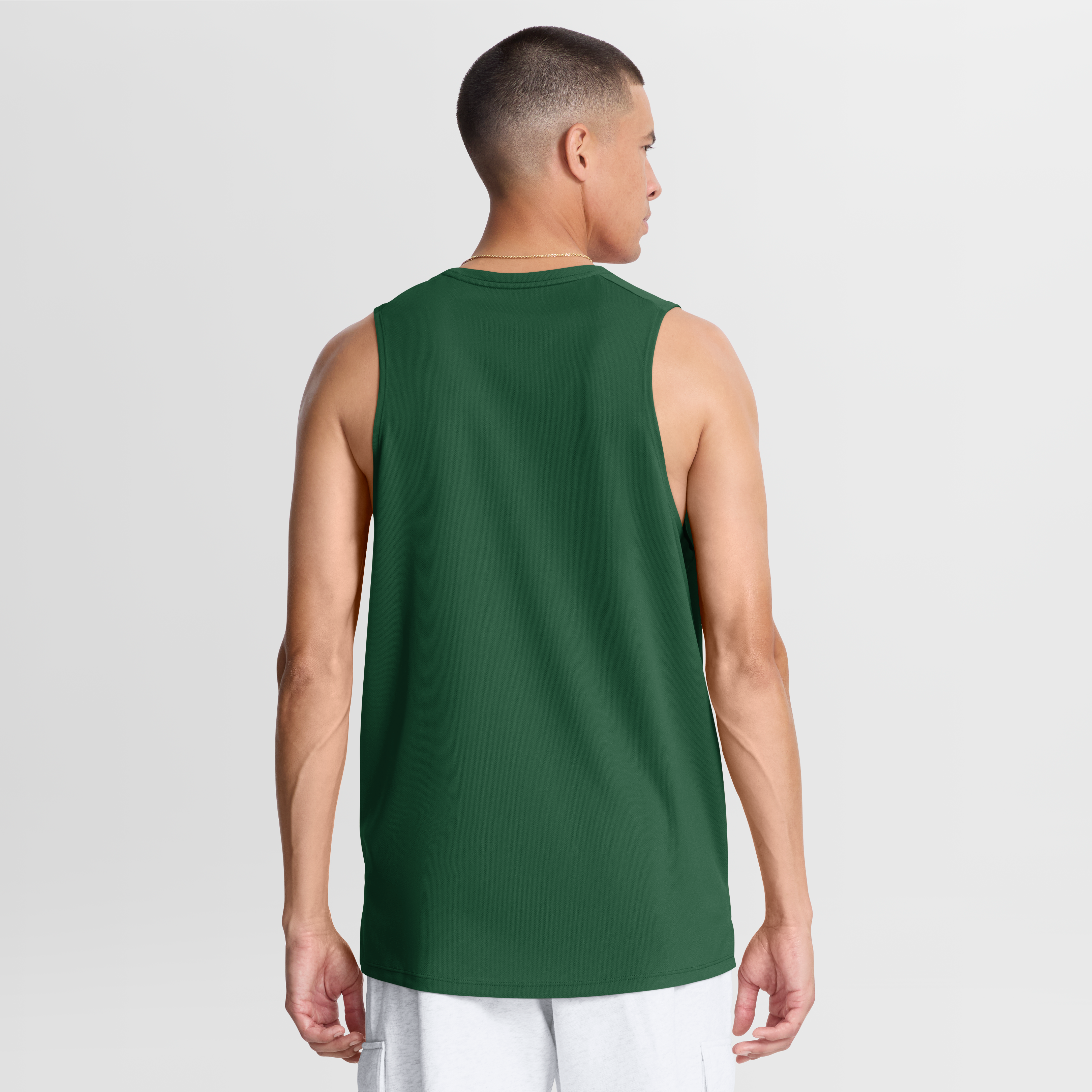 Débardeur Nike vert New York Jets Kickoff Miler Dri-FIT pour homme