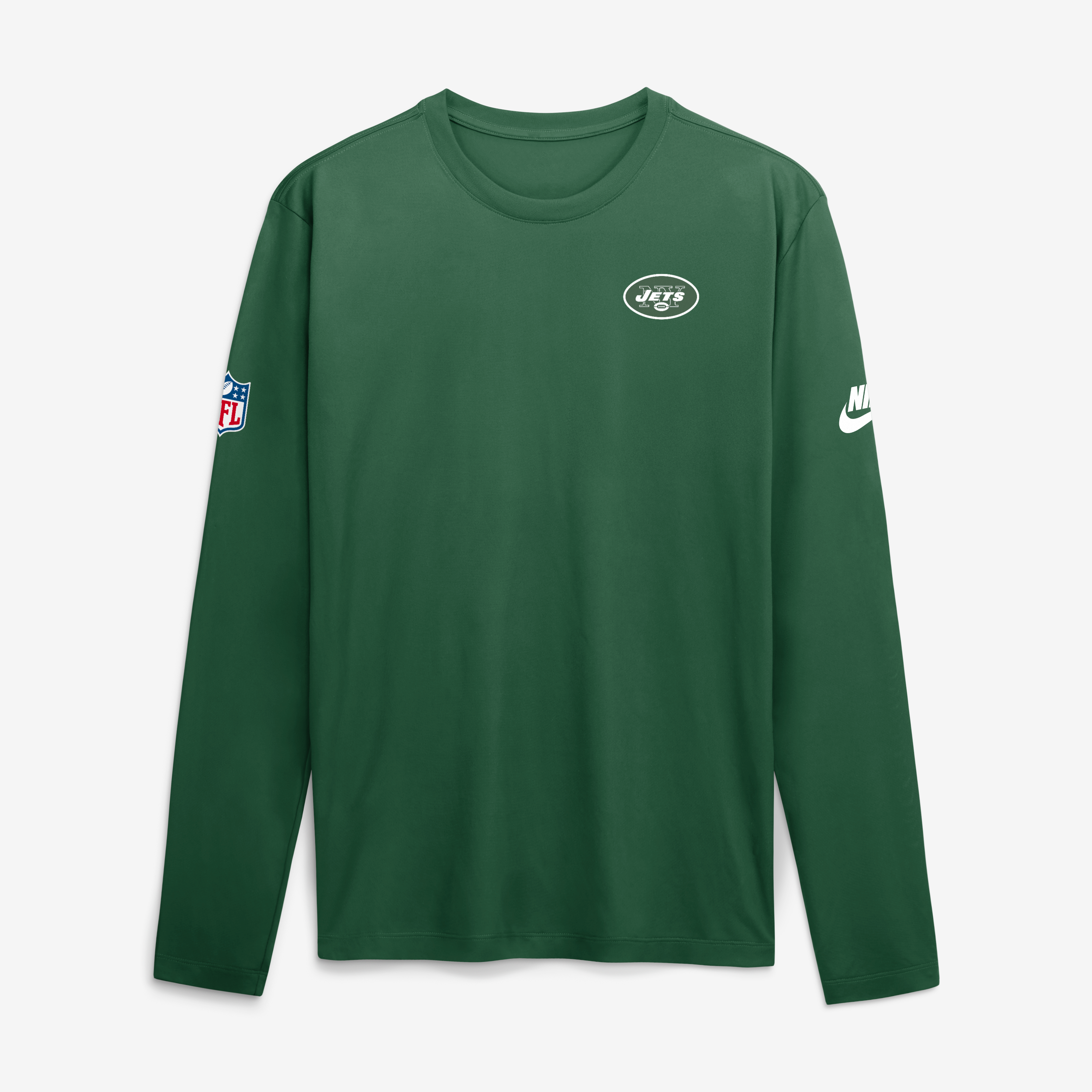 Men's Nike New York Jets Legend Small Logo Dri-FIT Long Sleeve T-Shirt