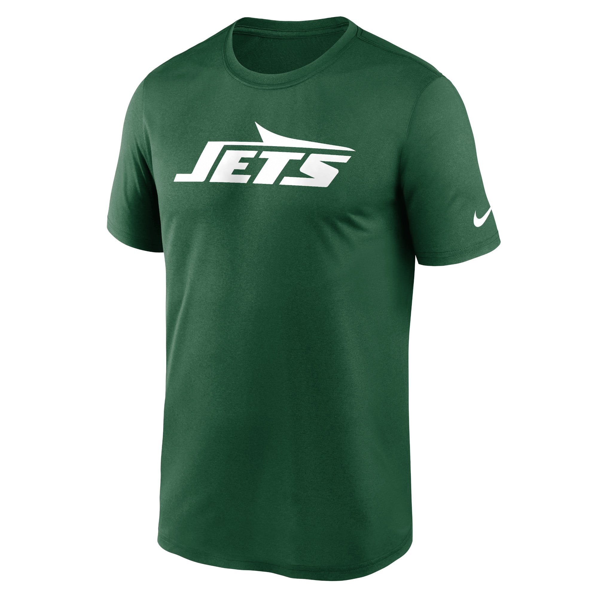 Men's Nike Green New York Jets Primetime Legend Wordmark Dri-FIT T-Shirt