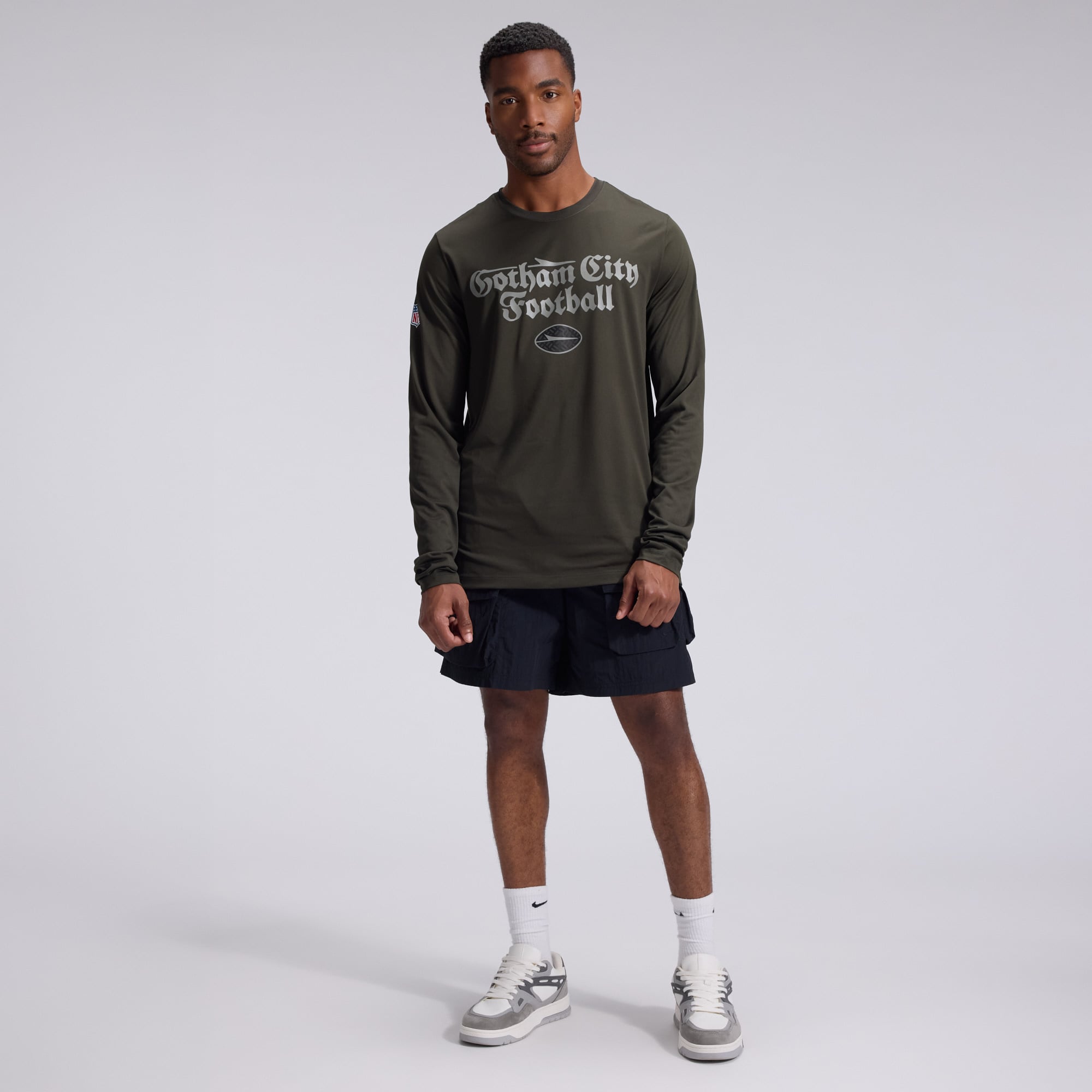 Men's Nike  Green New York Jets Rivalries Collection Sideline Legend Long Sleeve T-Shirt