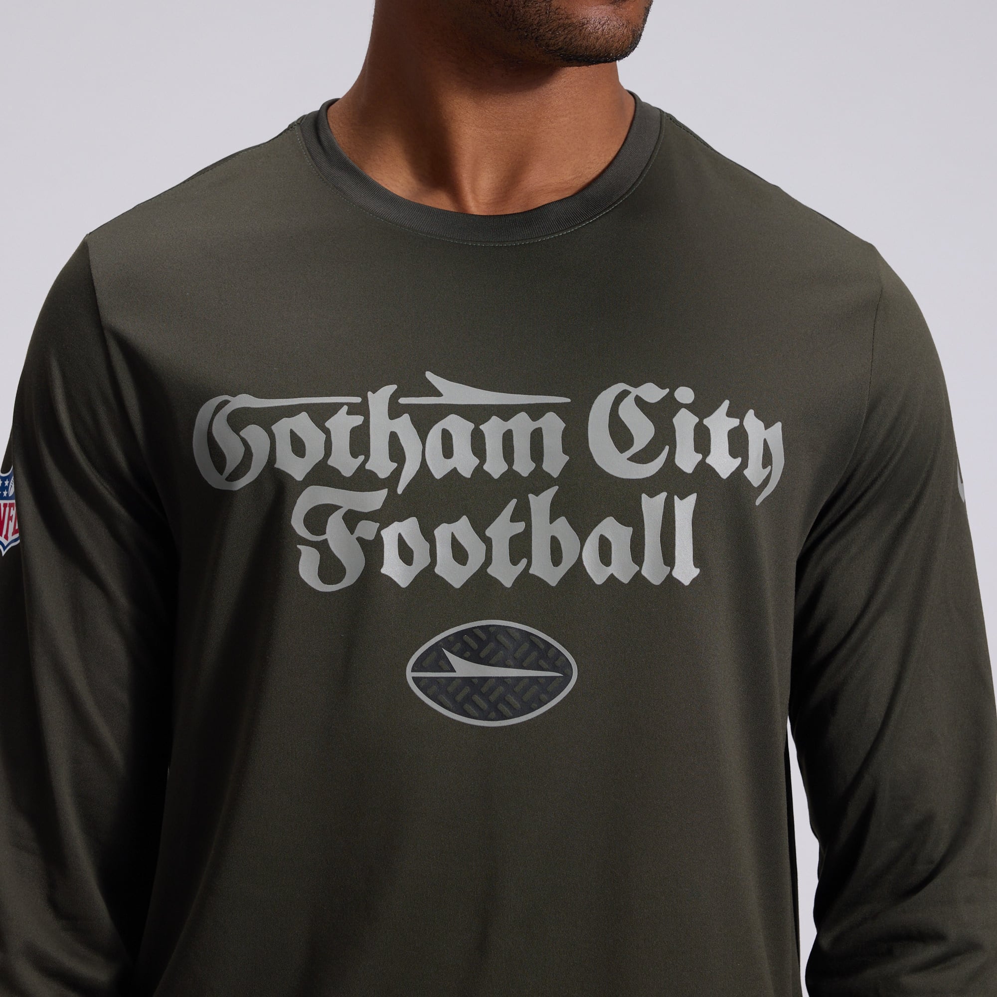 Men's Nike  Green New York Jets Rivalries Collection Sideline Legend Long Sleeve T-Shirt