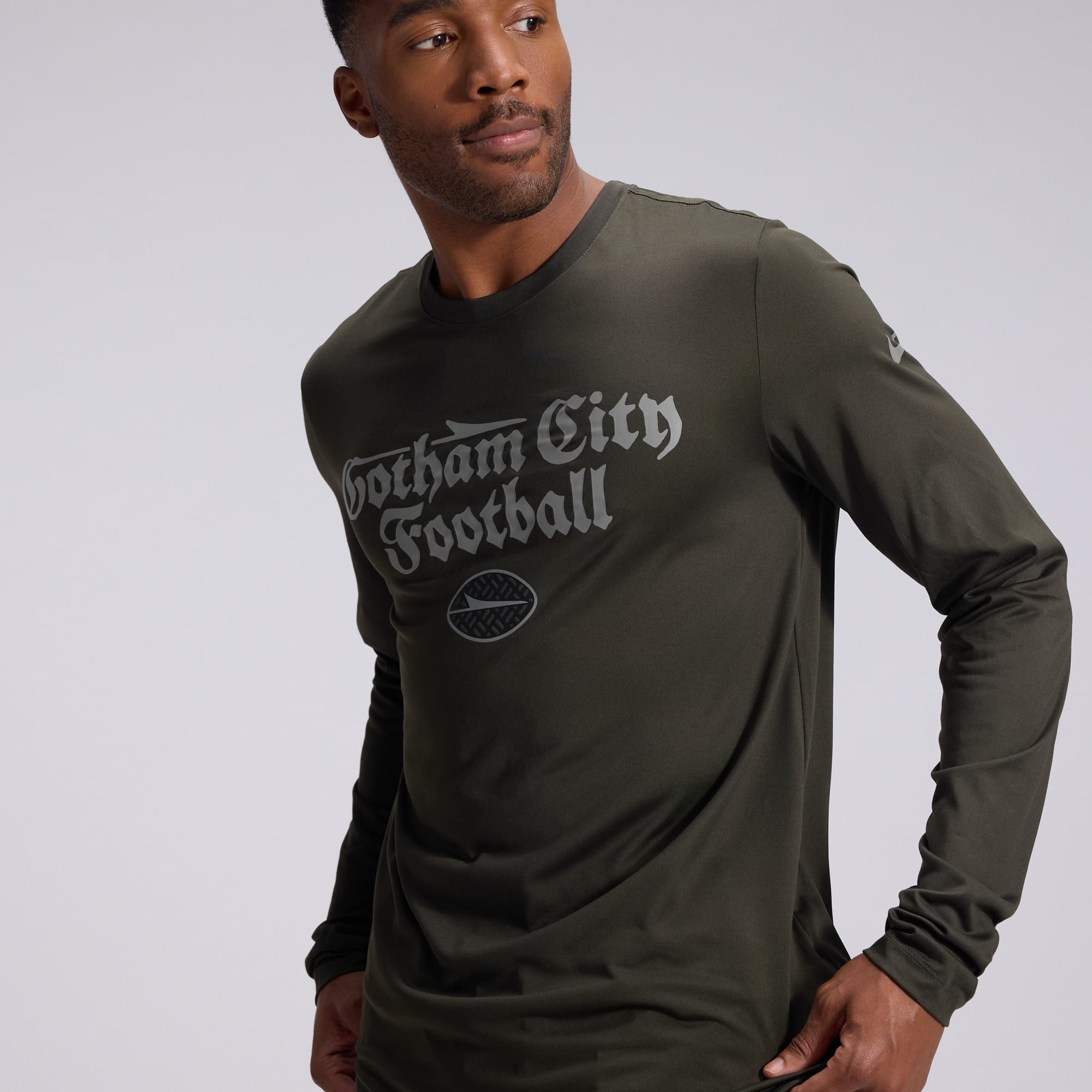 Men's Nike  Green New York Jets Rivalries Collection Sideline Legend Long Sleeve T-Shirt