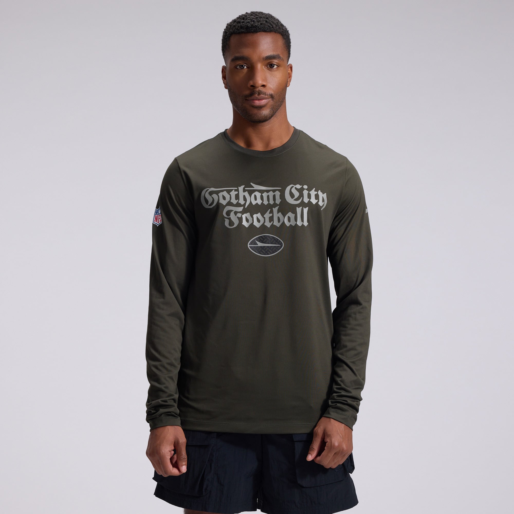 Men's Nike  Green New York Jets Rivalries Collection Sideline Legend Long Sleeve T-Shirt