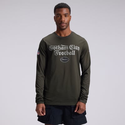 New York Jets Nike Rivalries Collection Sideline Legend Long Sleeve T-Shirt - Green