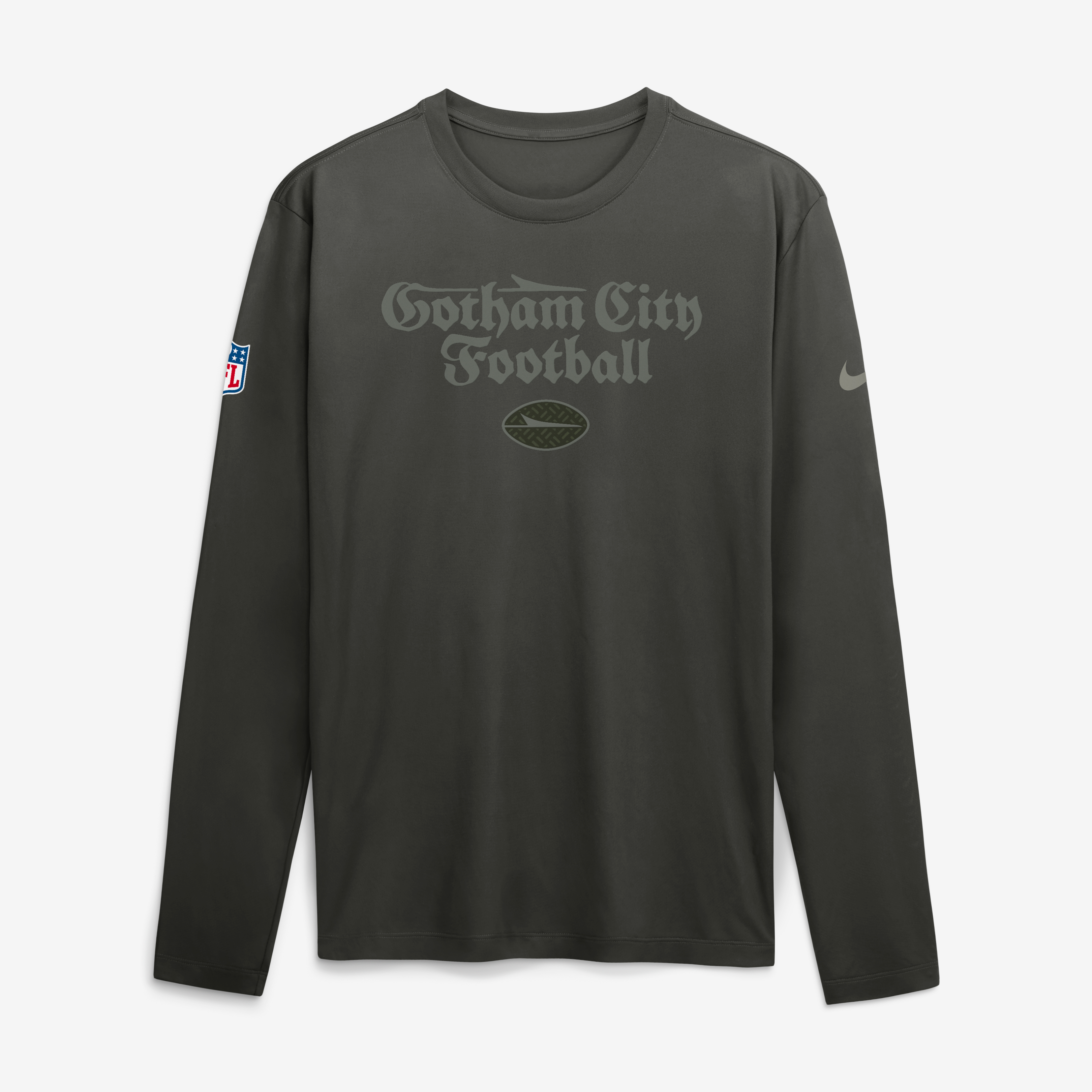 Men's Nike  Green New York Jets Rivalries Collection Sideline Legend Long Sleeve T-Shirt