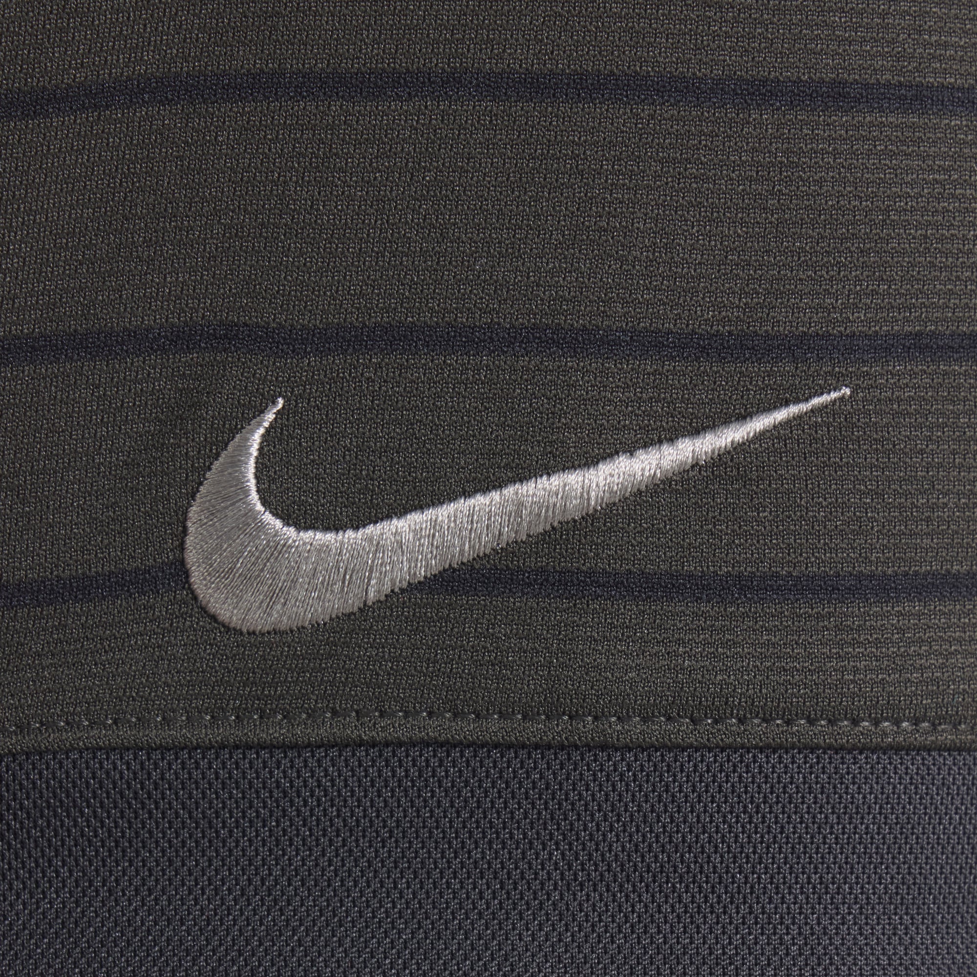 Men's Nike Green New York Jets Rivalries Collection Sideline Victory Striped Dri-FIT Polo