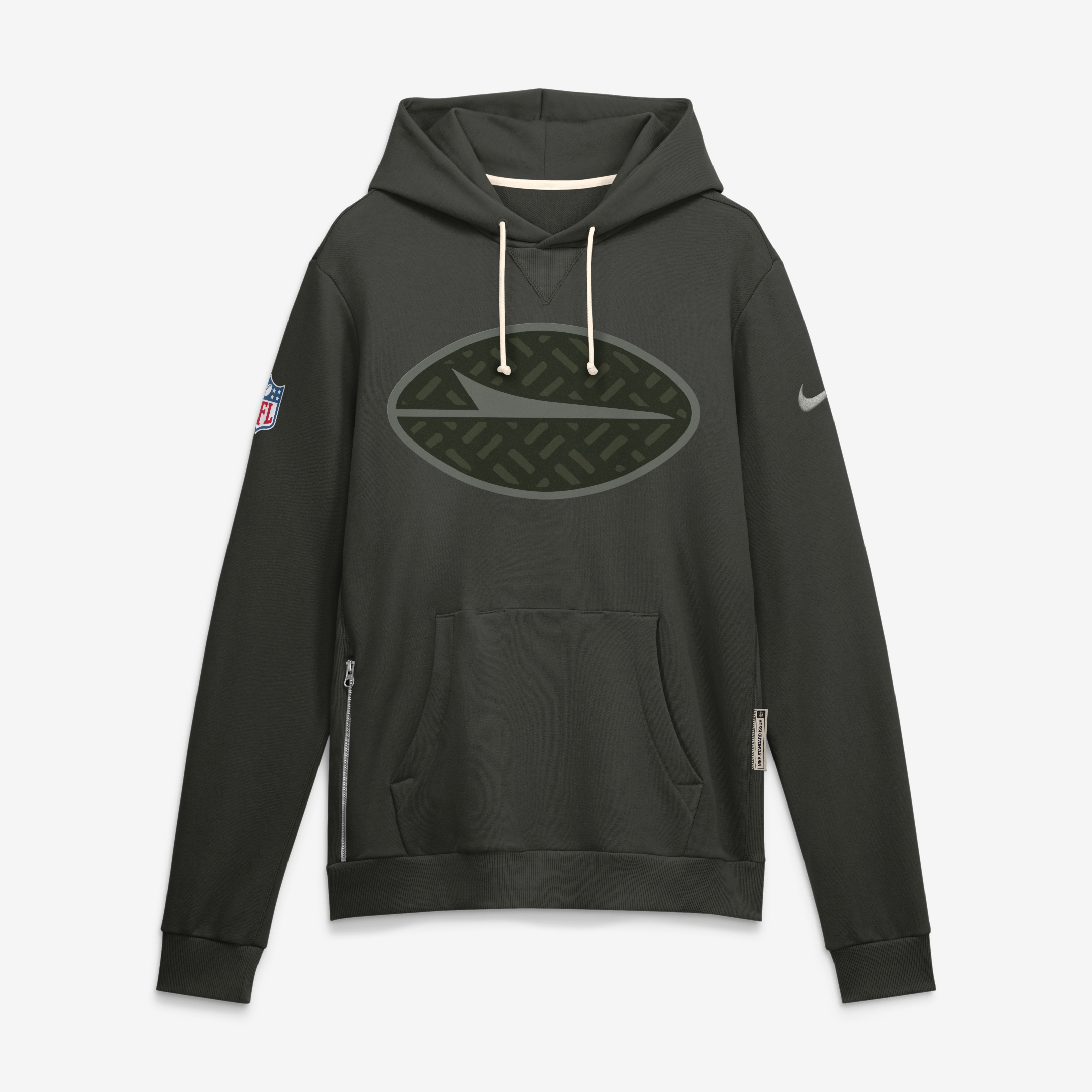 Sweat à capuche Nike vert New York Jets Rivalries Collection Standard Issue Sideline pour homme