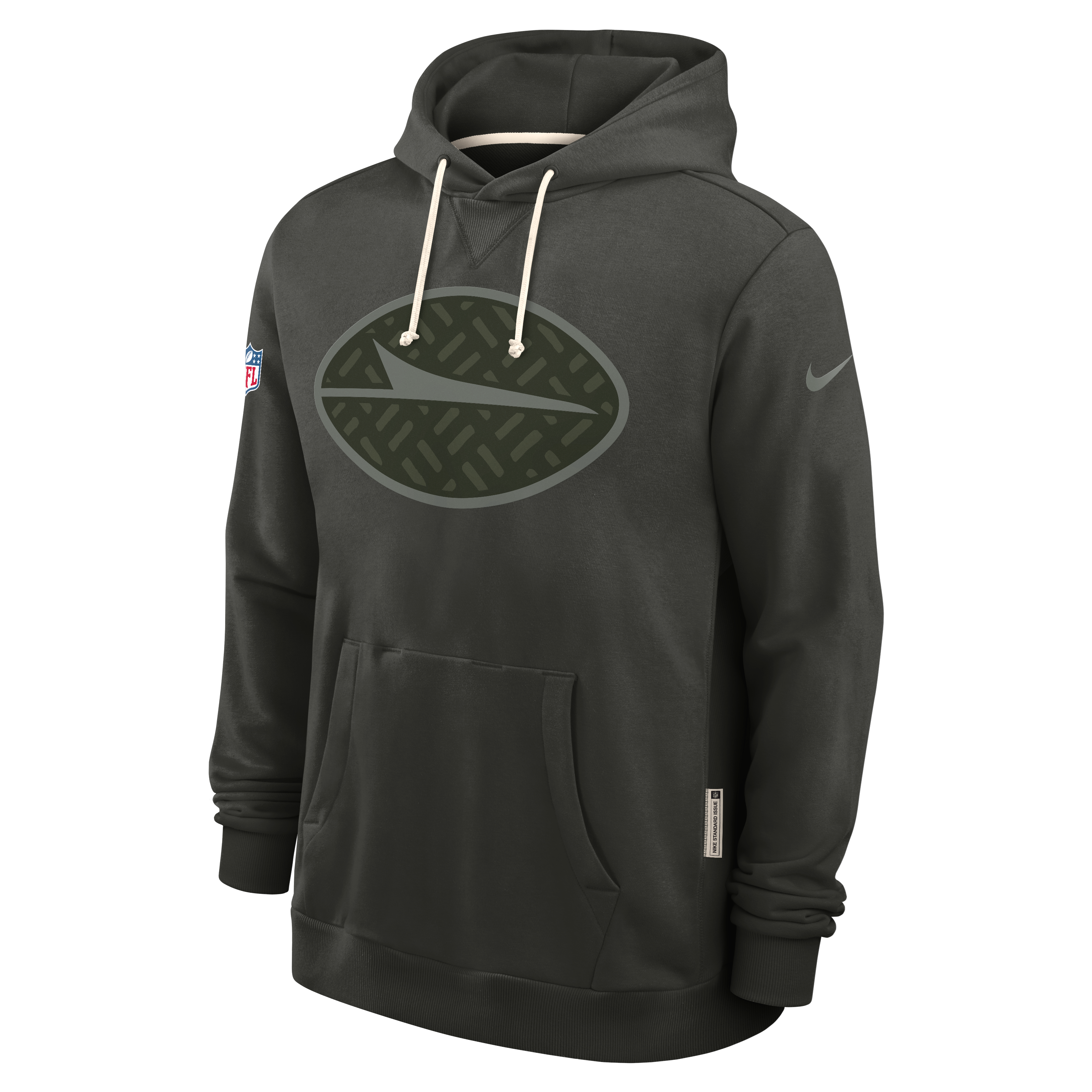 Sweat à capuche Nike vert New York Jets Rivalries Collection Standard Issue Sideline pour homme