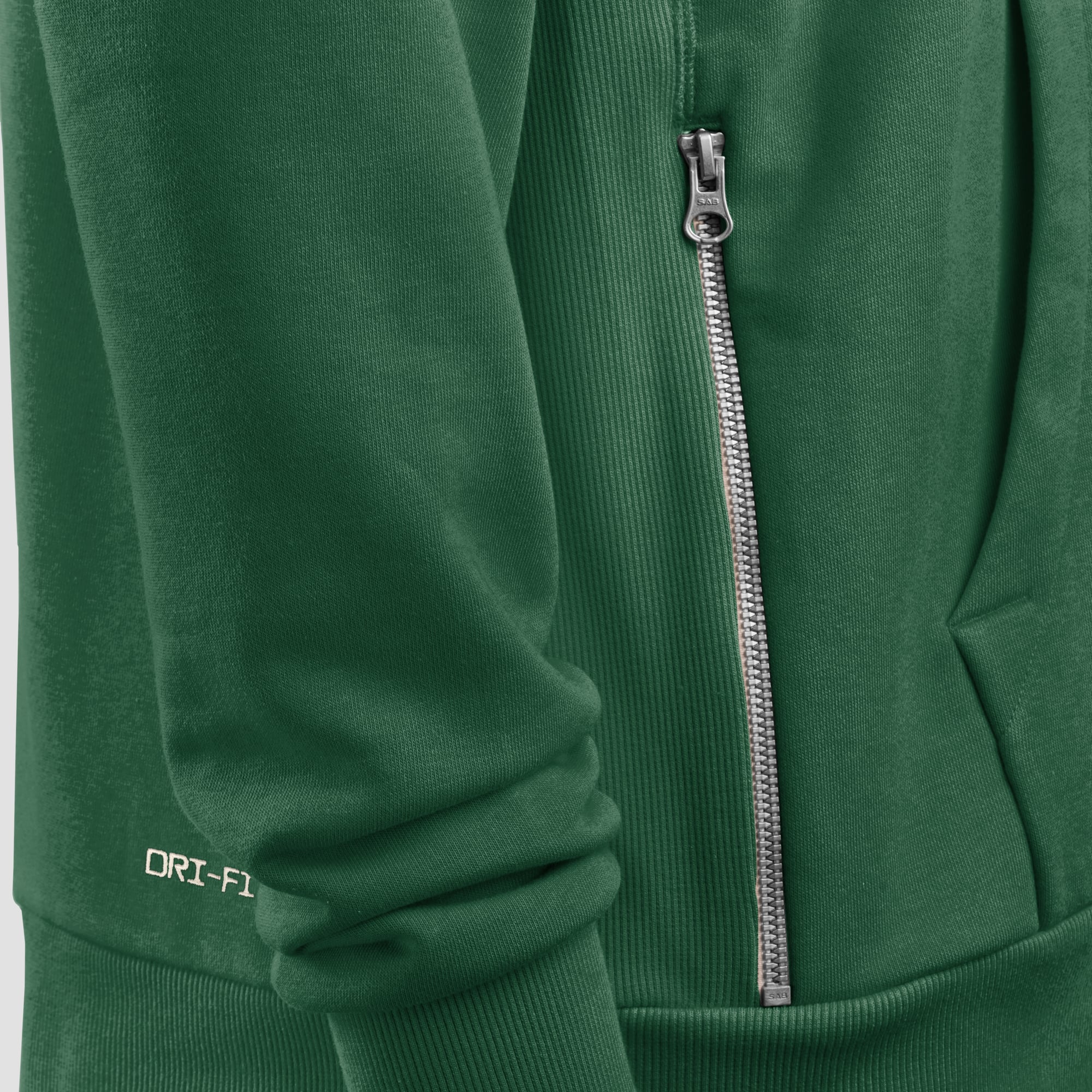 Sweat à capuche Nike vert New York Jets pour homme, modèle standard des arbitres vidéo, version alternative Dri-FIT