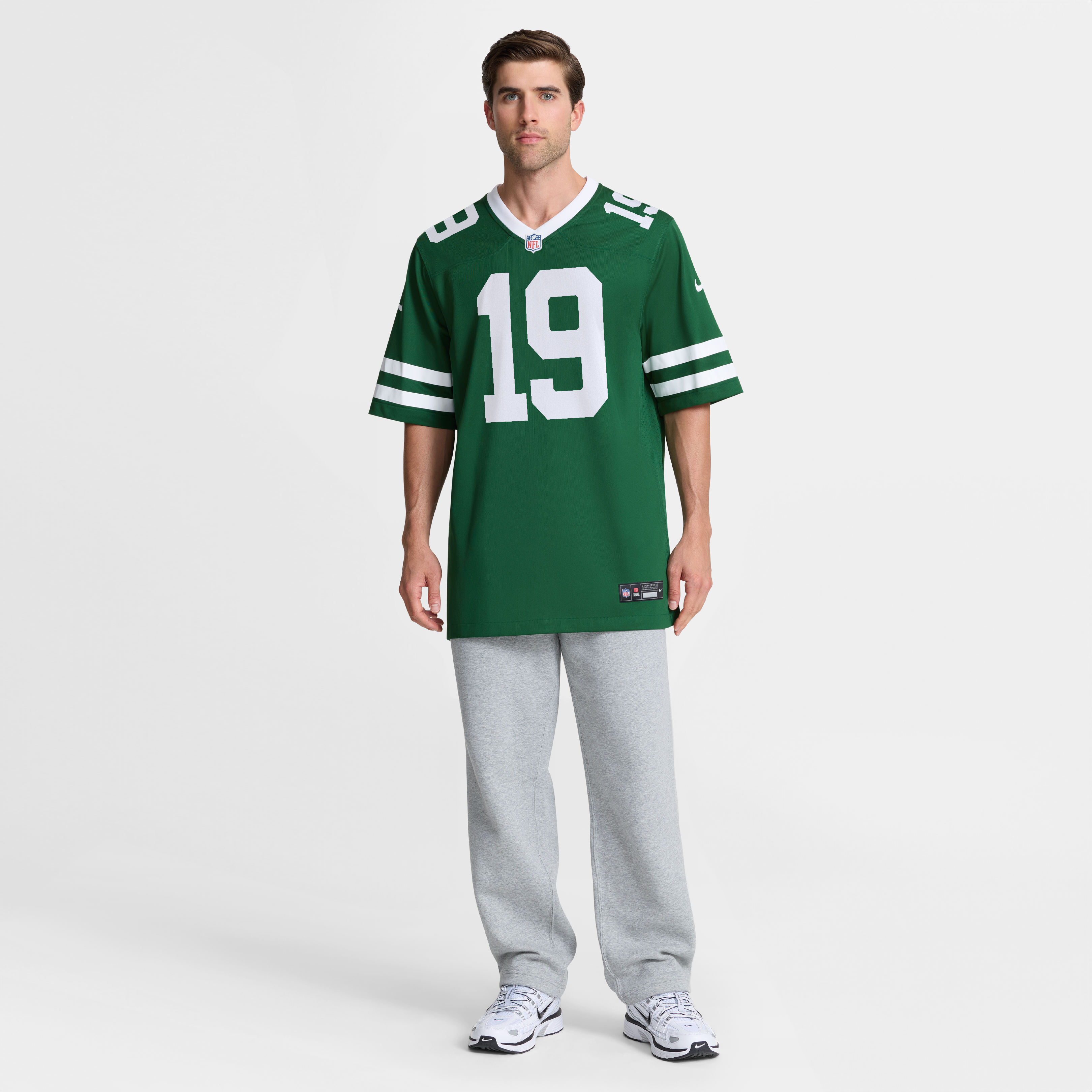 Maillot de match Nike Jason Sanders Legacy Green New York Jets pour homme