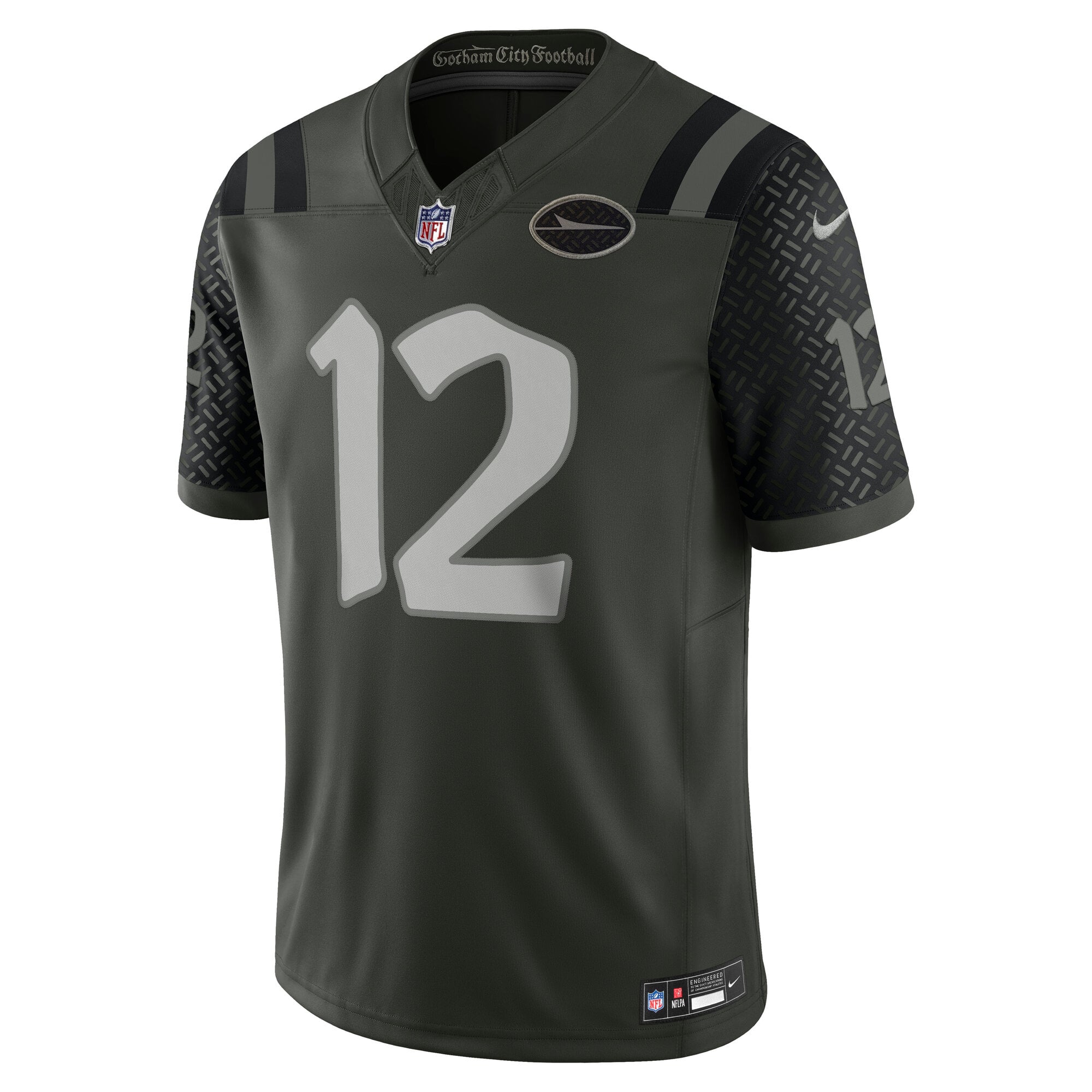 Men's Nike Joe Namath Green New York Jets Rivalries Collection Stitched Limited Jersey