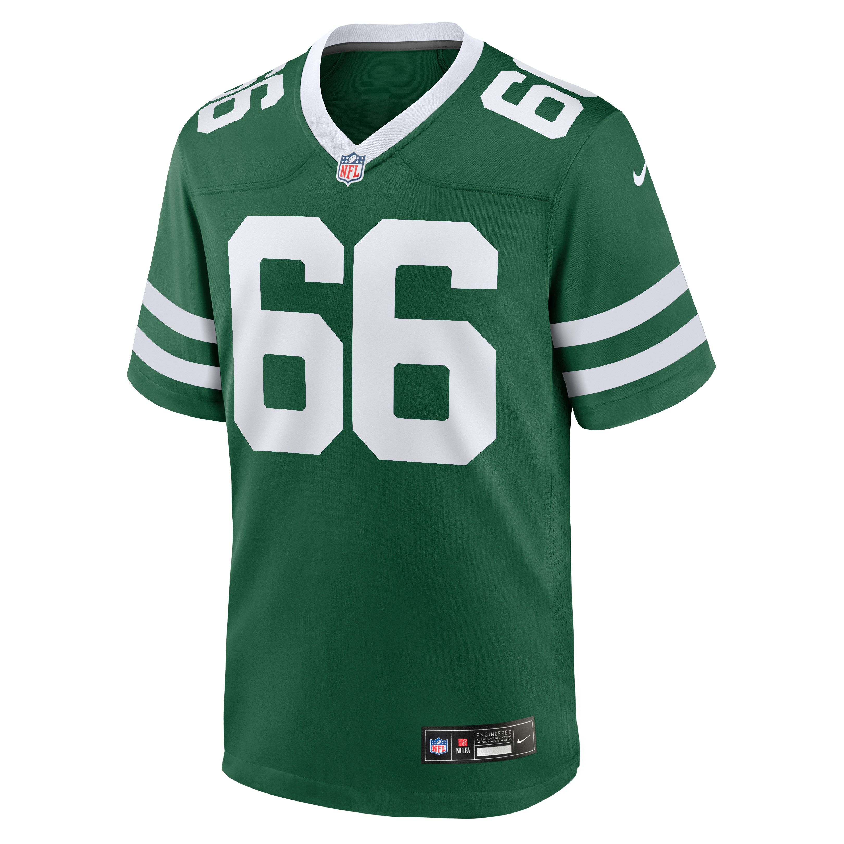Maillot de match Nike Joe Tippmann vert des New York Jets pour homme