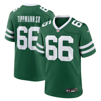 Joe Tippmann New York Jets Nike Team Game Jersey - Green