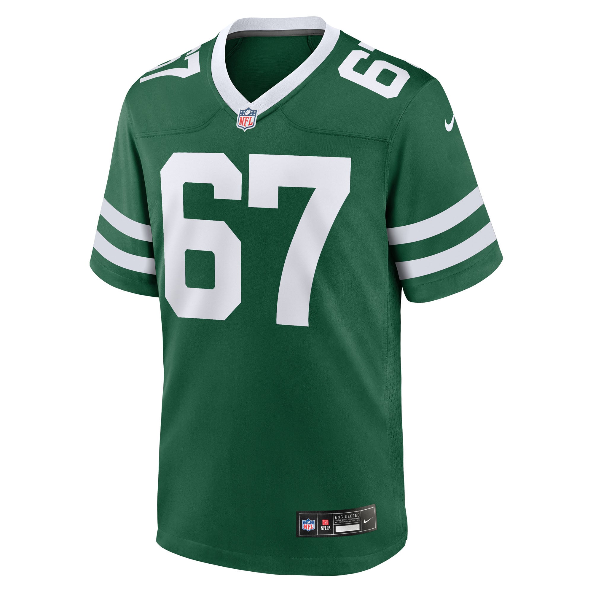 Maillot de match Nike Jordan Meredith Legacy vert pour homme, New York Jets