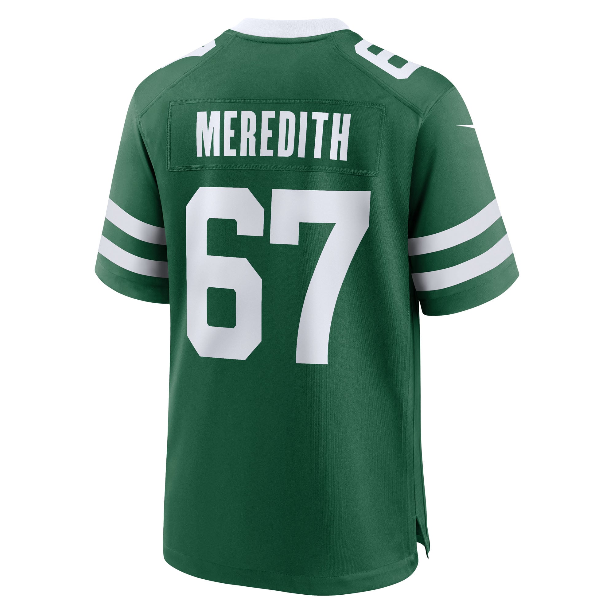 Maillot de match Nike Jordan Meredith Legacy vert pour homme, New York Jets