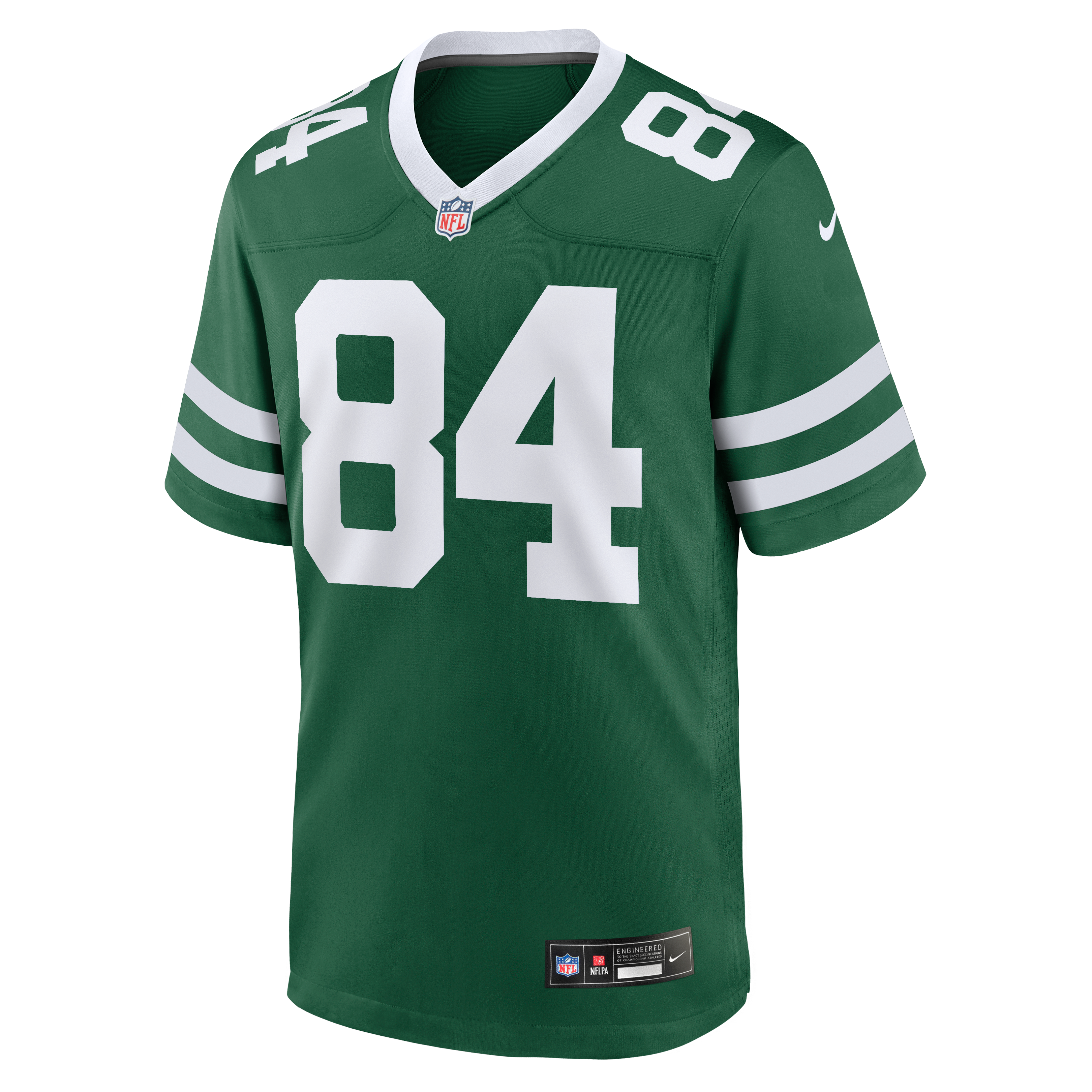 Maillot de match Nike Malik McClain Legacy Green des New York Jets pour homme