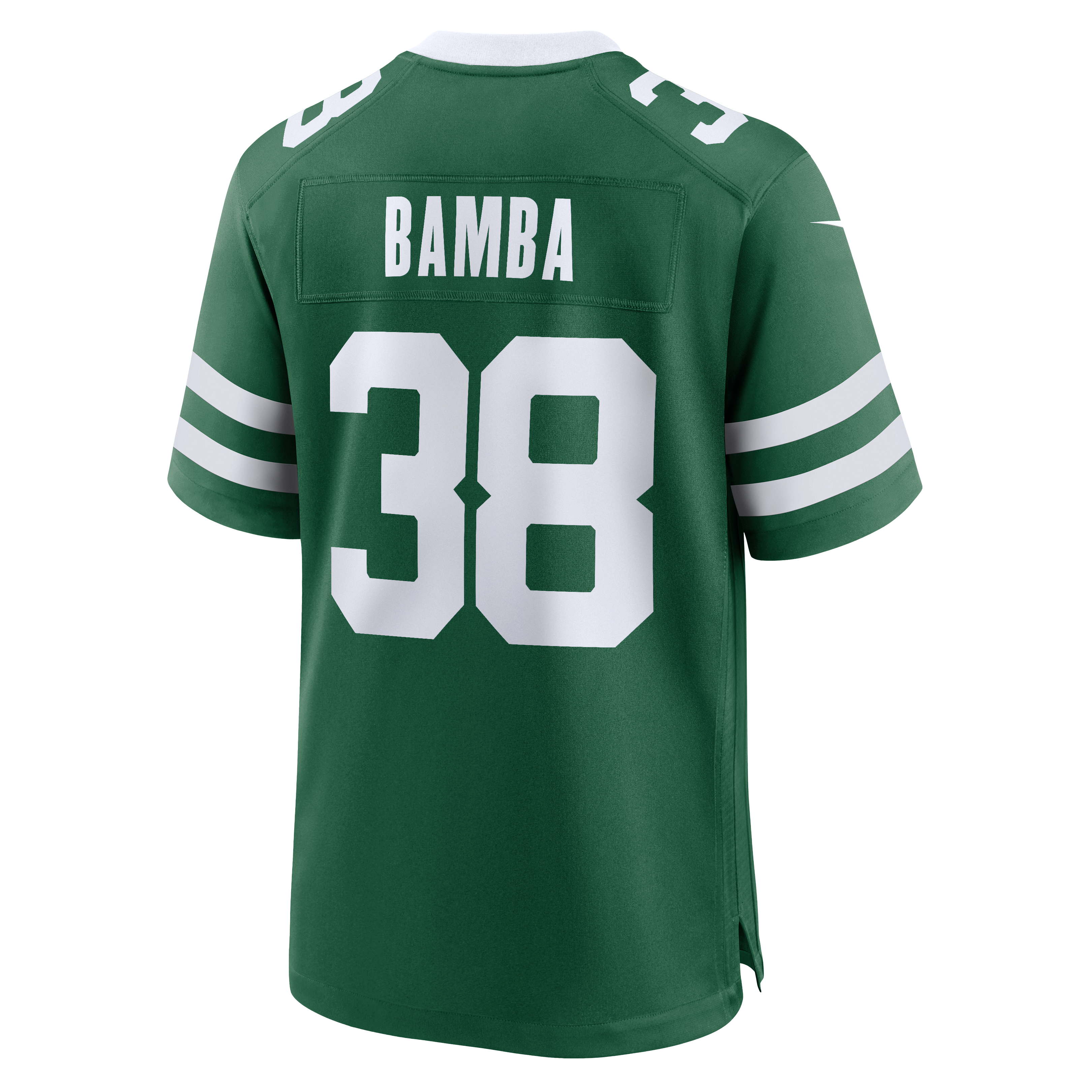 Men's Nike Mory Bamba Legacy Green New York Jets Team Game Jersey