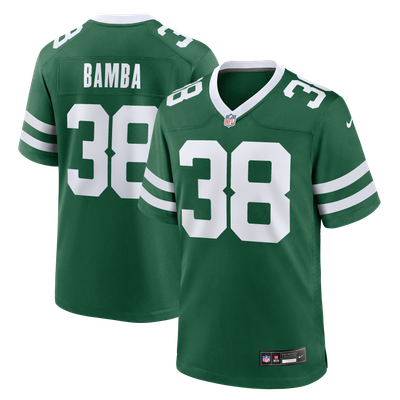 Mory Bamba New York Jets Nike Team Game Jersey - Legacy Green