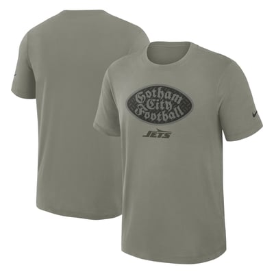  New York Jets Nike Rivalries Collection Slub Dri-FIT T-Shirt - Olive
