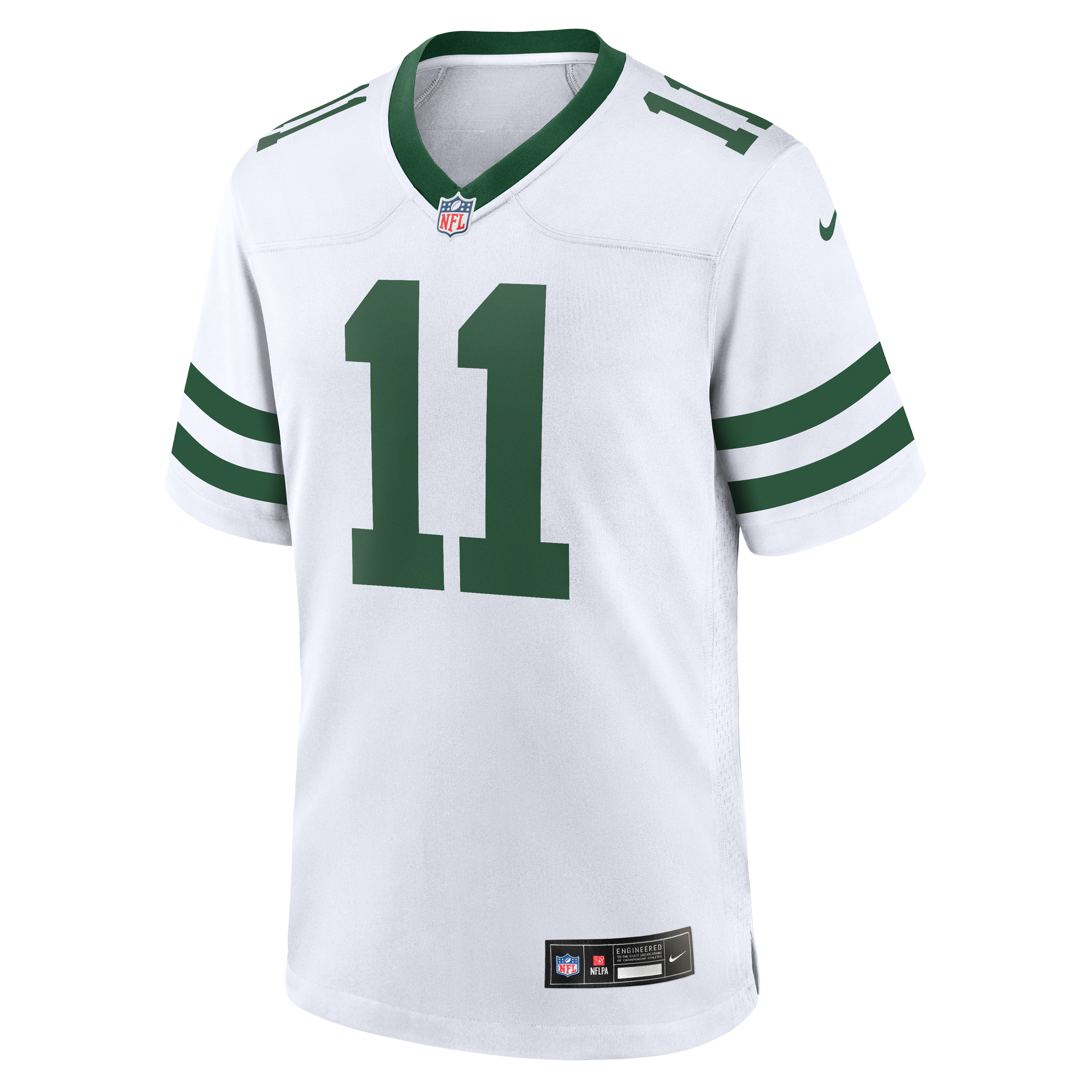 Maillot de match Nike Omar Cooper Jr. Legacy blanc des New York Jets pour homme