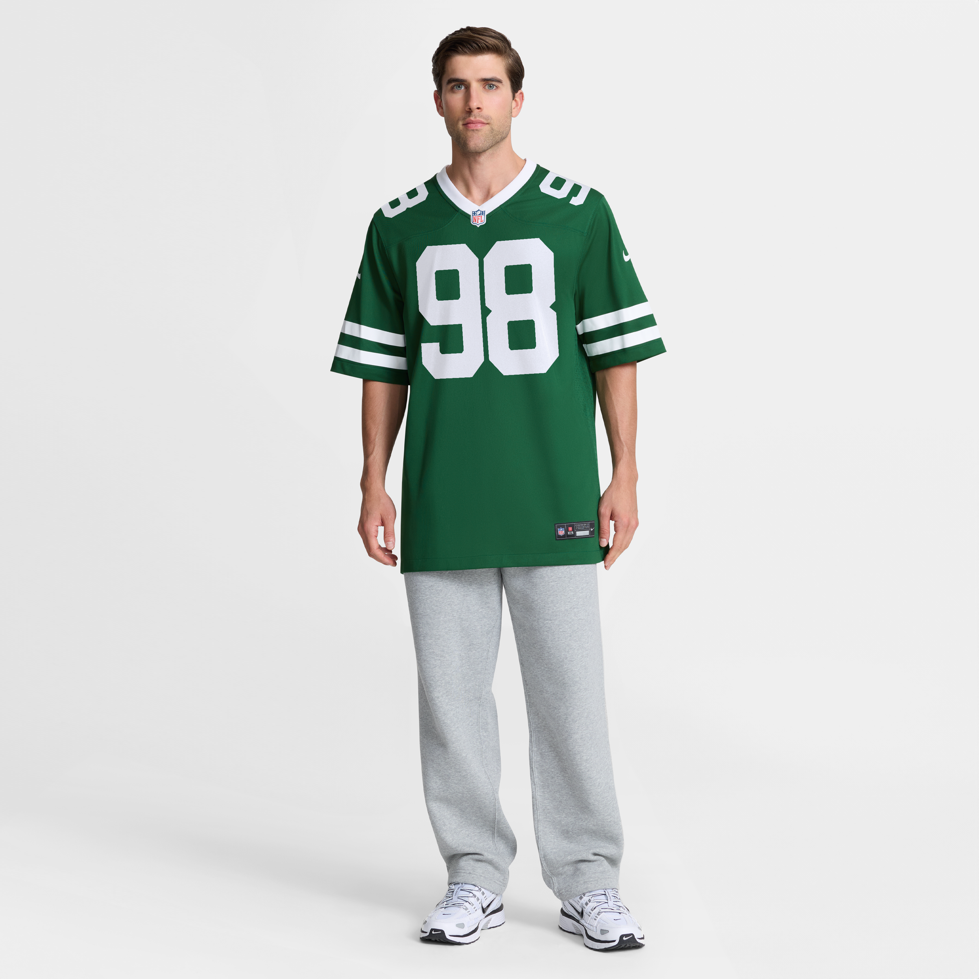Maillot de match Nike Payton Page Legacy Green New York Jets pour homme