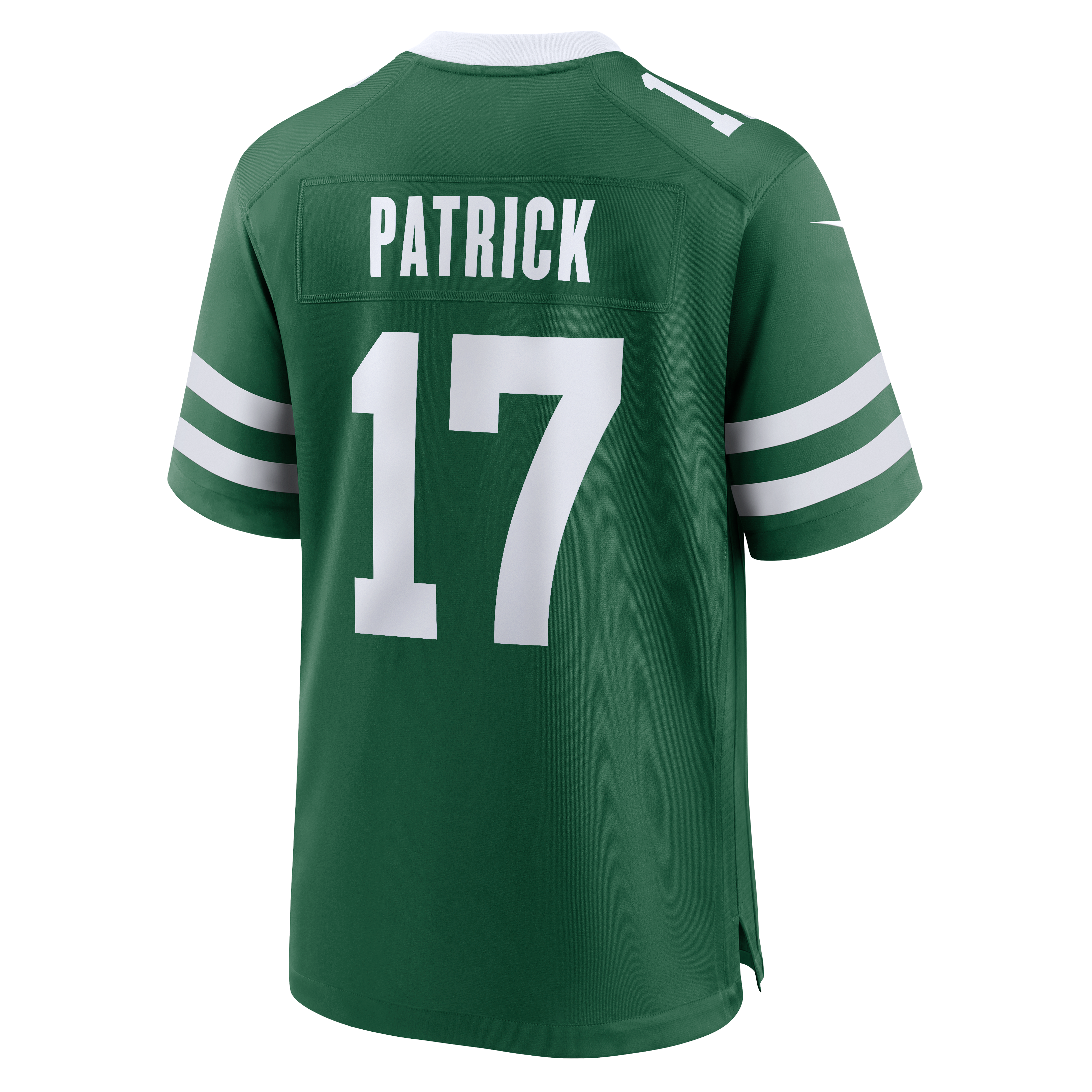 Maillot de match Nike Tim Patrick Legacy Green New York Jets pour homme