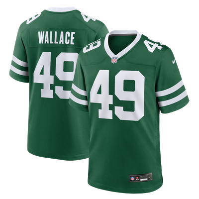 Trevin Wallace New York Jets Nike Team Game Jersey - Legacy Green