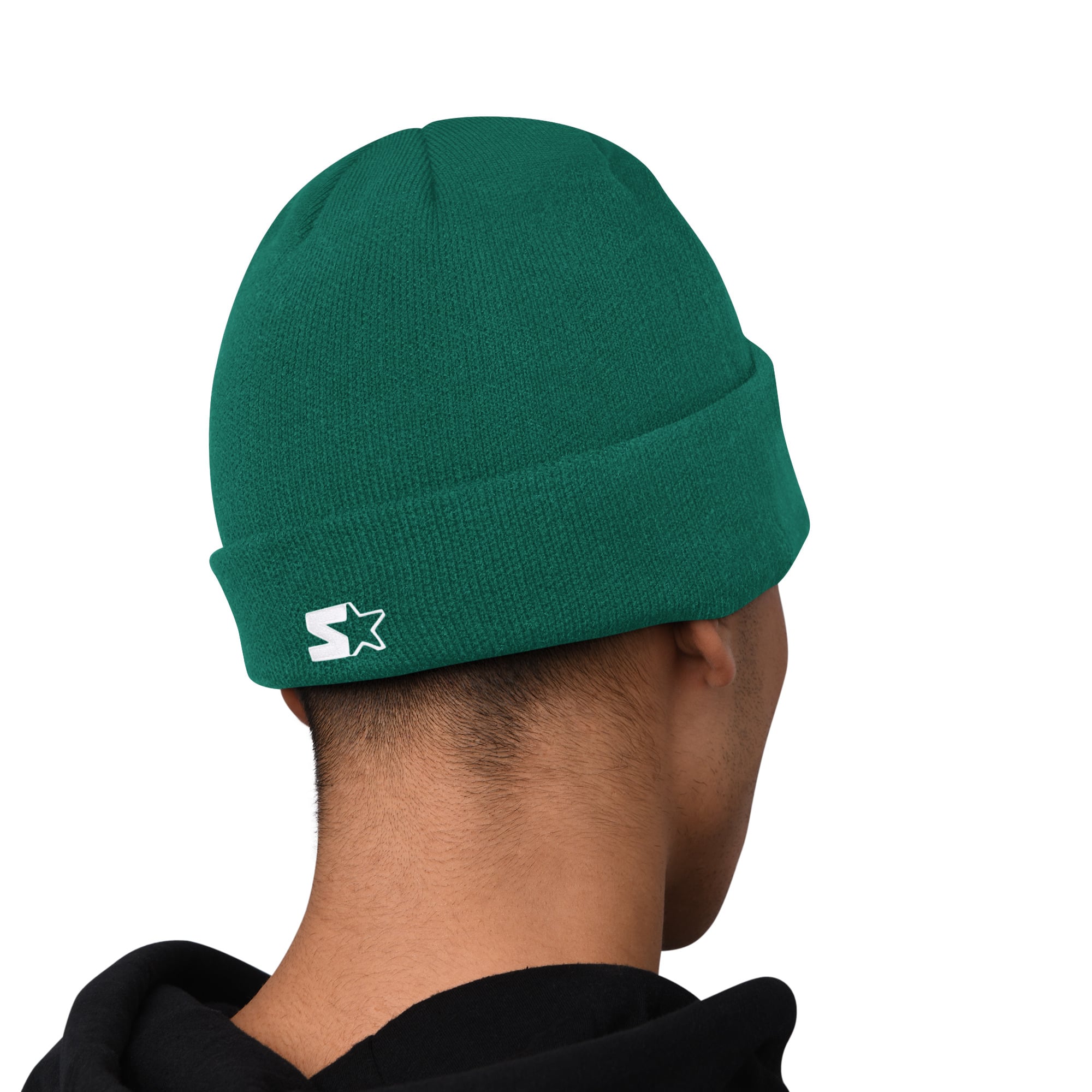 Men's Starter  Green New York Jets Hoodie and Cuffed Knit Hat Combo Pack