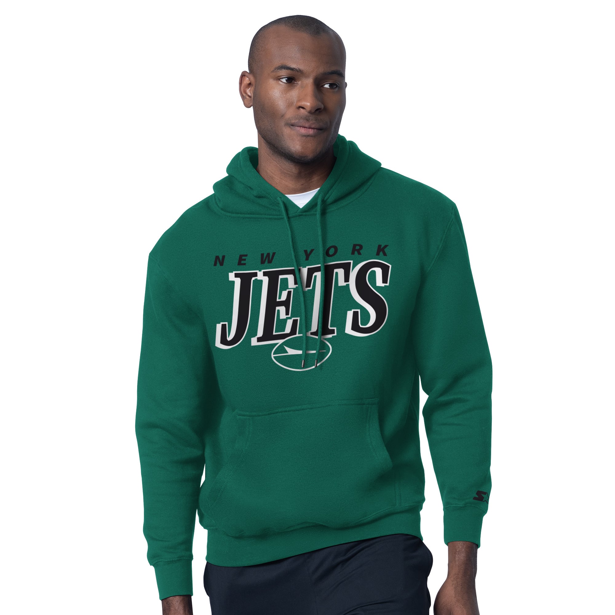 Ensemble t-shirt et sweat à capuche Starter Green New York Jets pour homme
