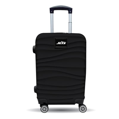 New York Jets MOJO Black Color Blitz Carry-On Hardcase Spinner Luggage
