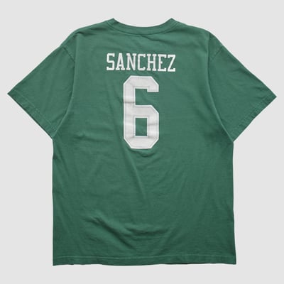 New York Jets Reebok 2000s T-shirt - Green - M by Fanatics Real Vintage